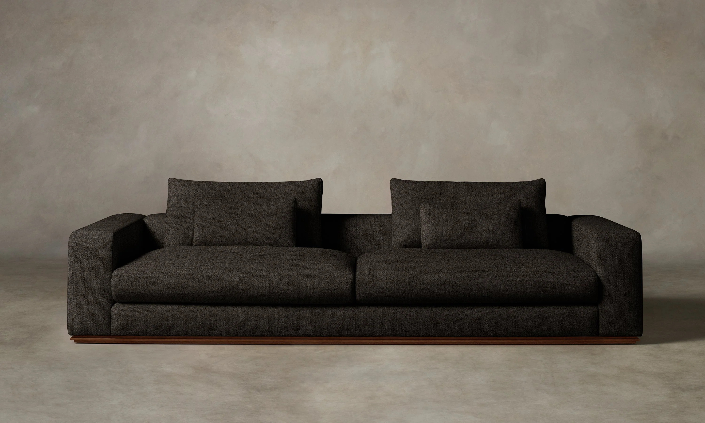 The Nicola Sofa - Performance Textural Weave Root - Image 2