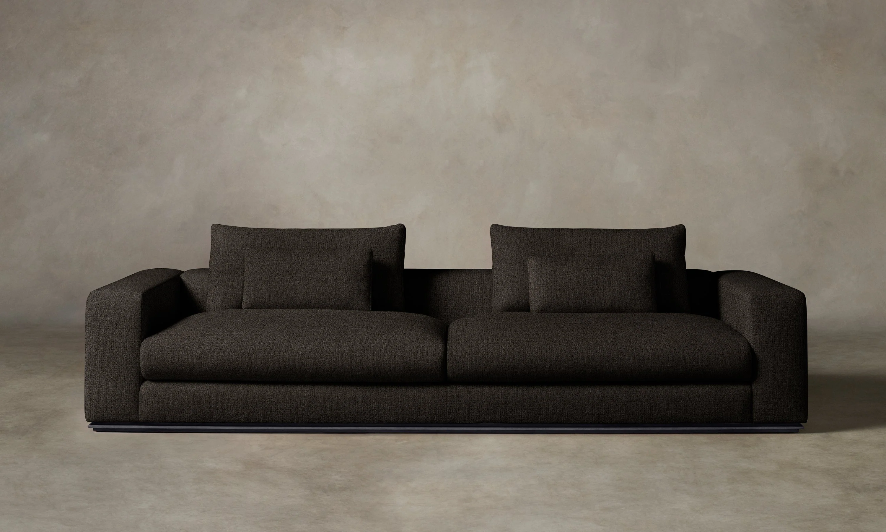 The Nicola Sofa - Performance Textural Weave Root - Image 3