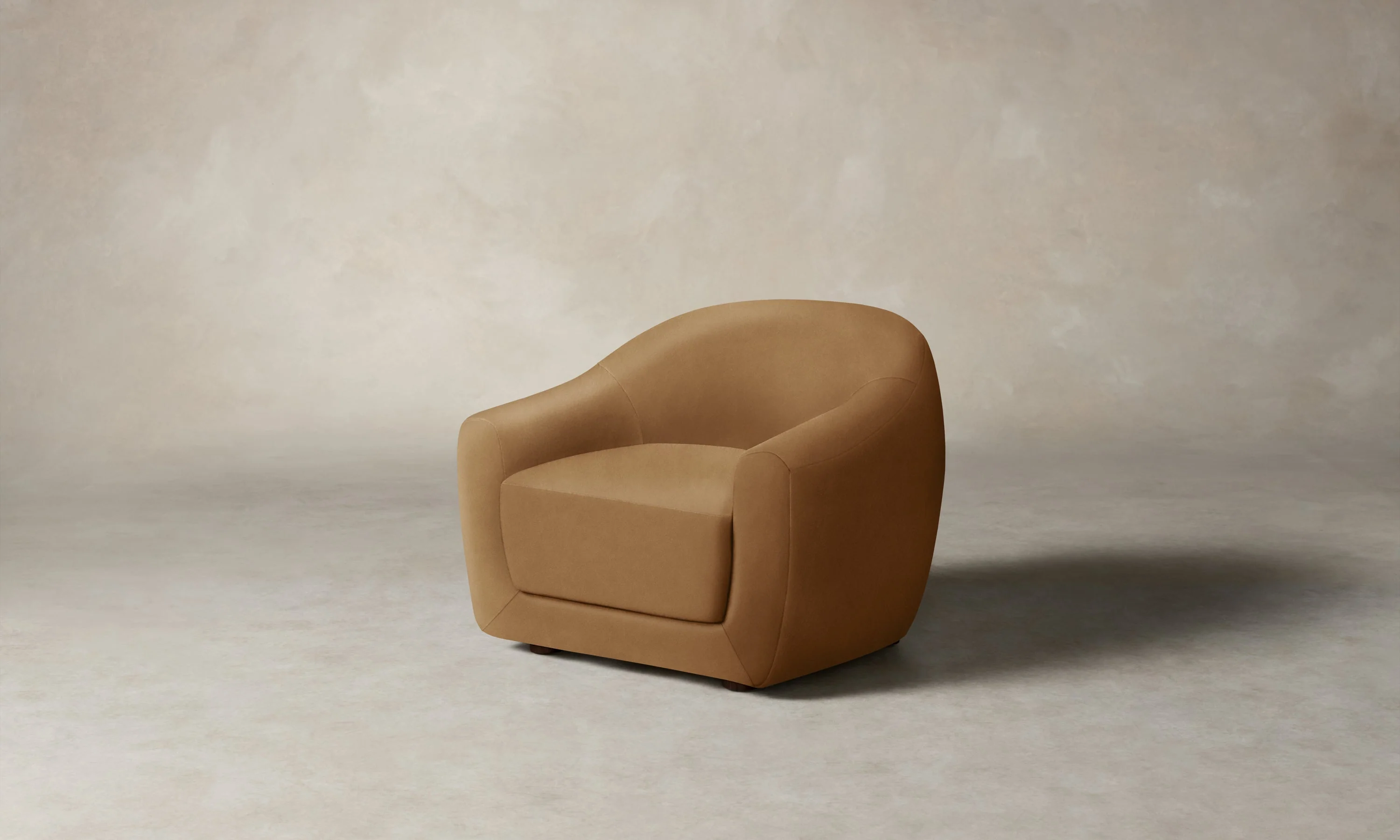 The Oliver Chair - Costa Leather Nutmeg - Image 2