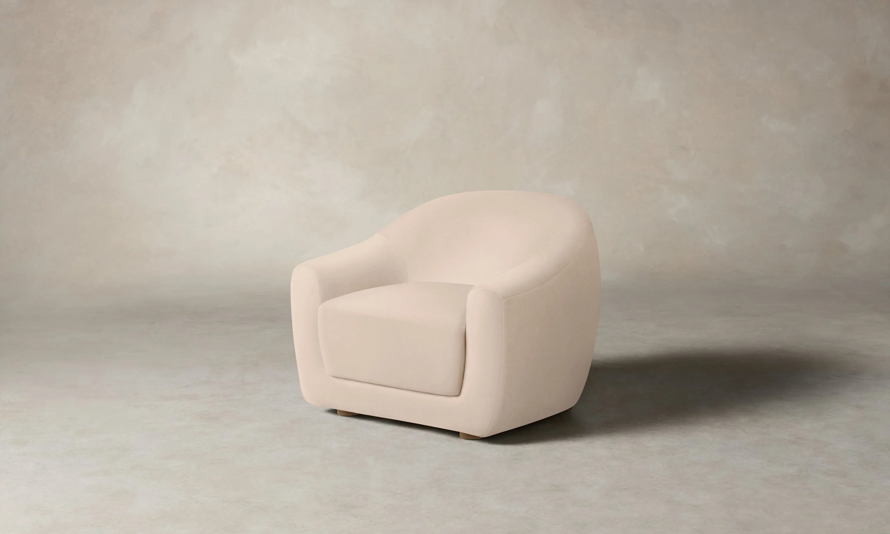 The Oliver Chair - Marled Alpaca Velvet Rosette - Image 3