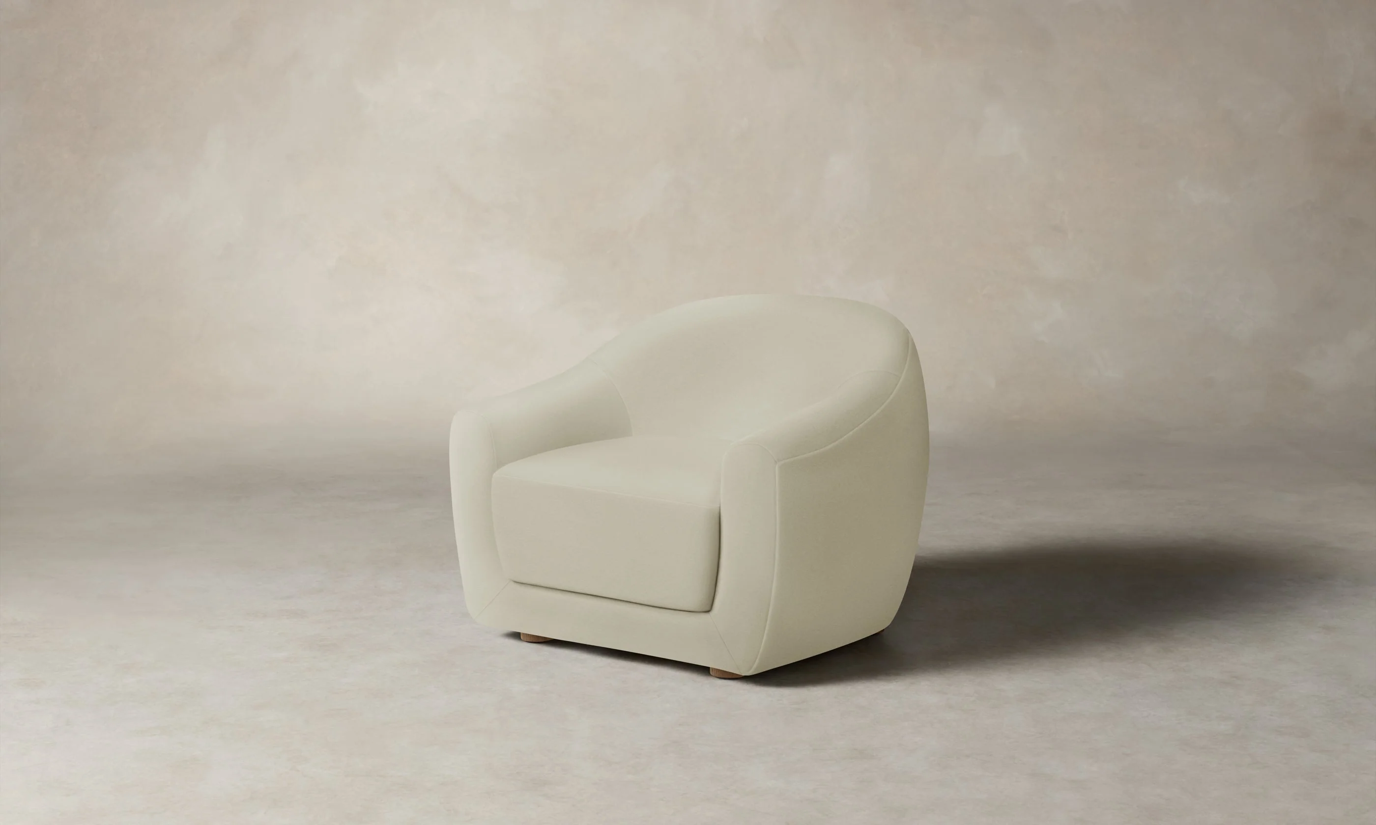 The Oliver Chair - Pebbled Leather Swan - Image 3