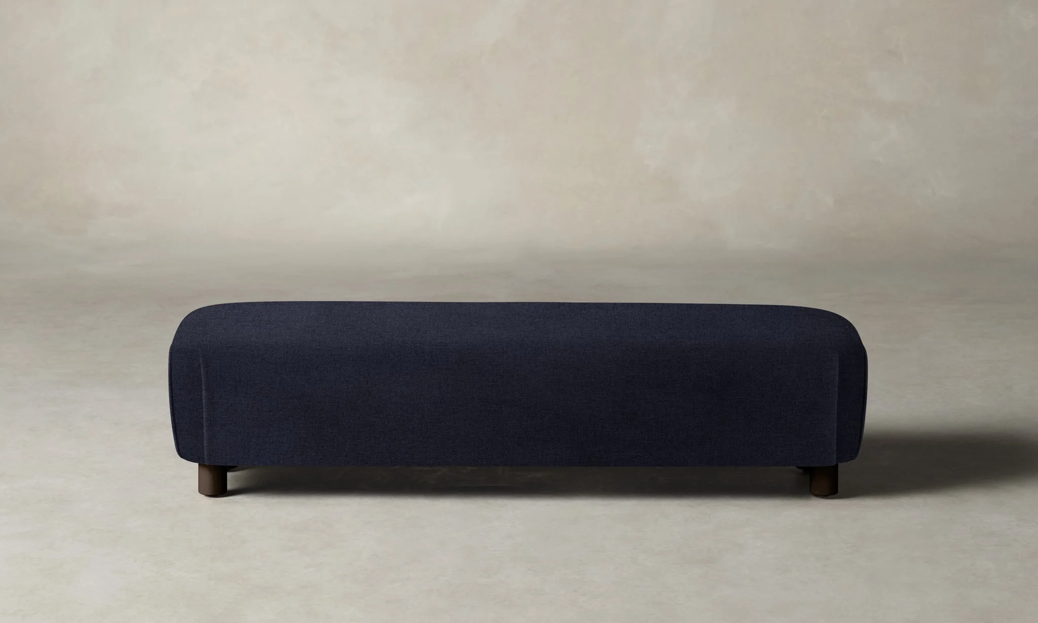 The Perry Bench - Italian Brushed Wool Harbor - Image 3