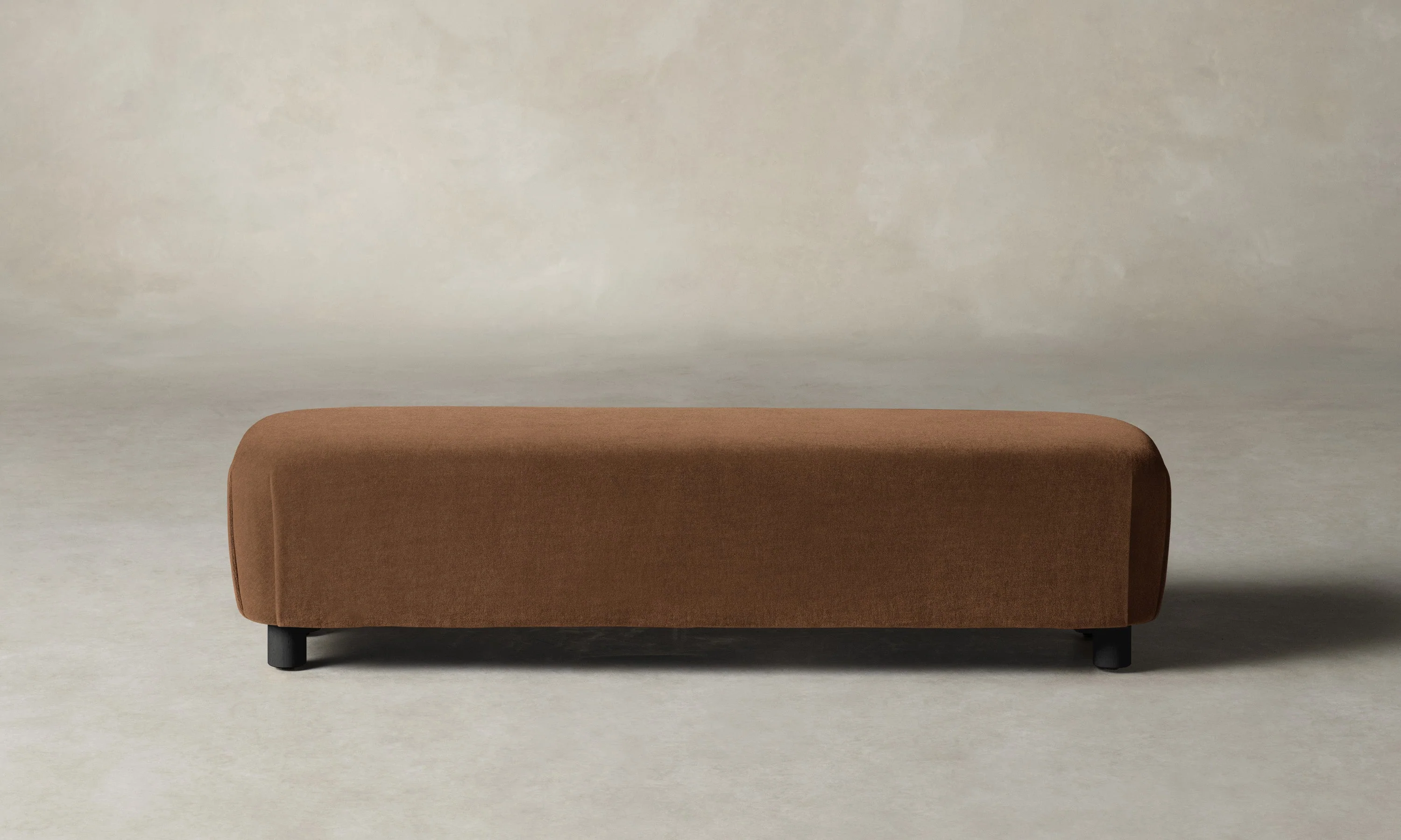 The Perry Bench - Marled Alpaca Velvet Whiskey - Image 4