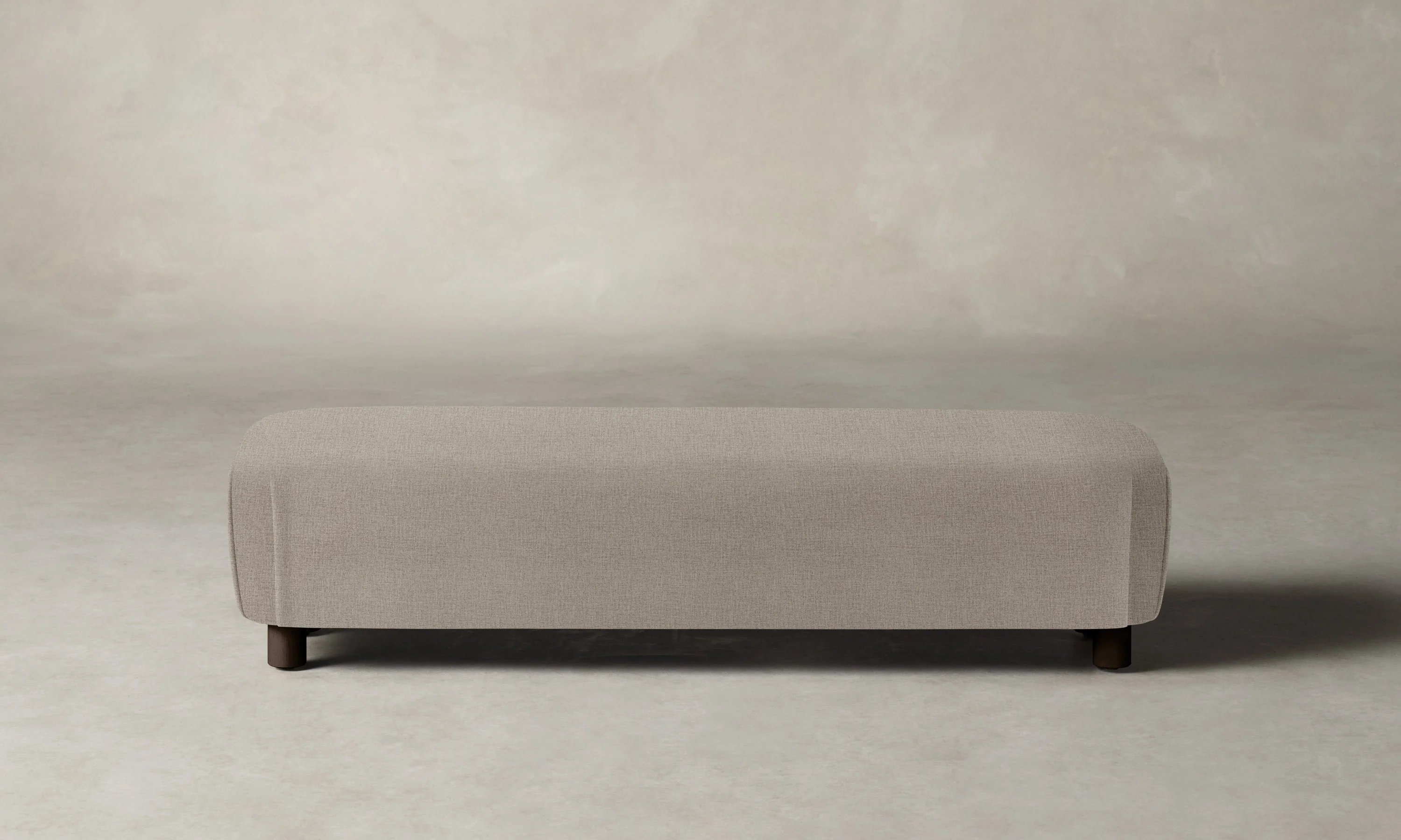 The Perry Bench - Performance Linen Weave Beige - Image 2