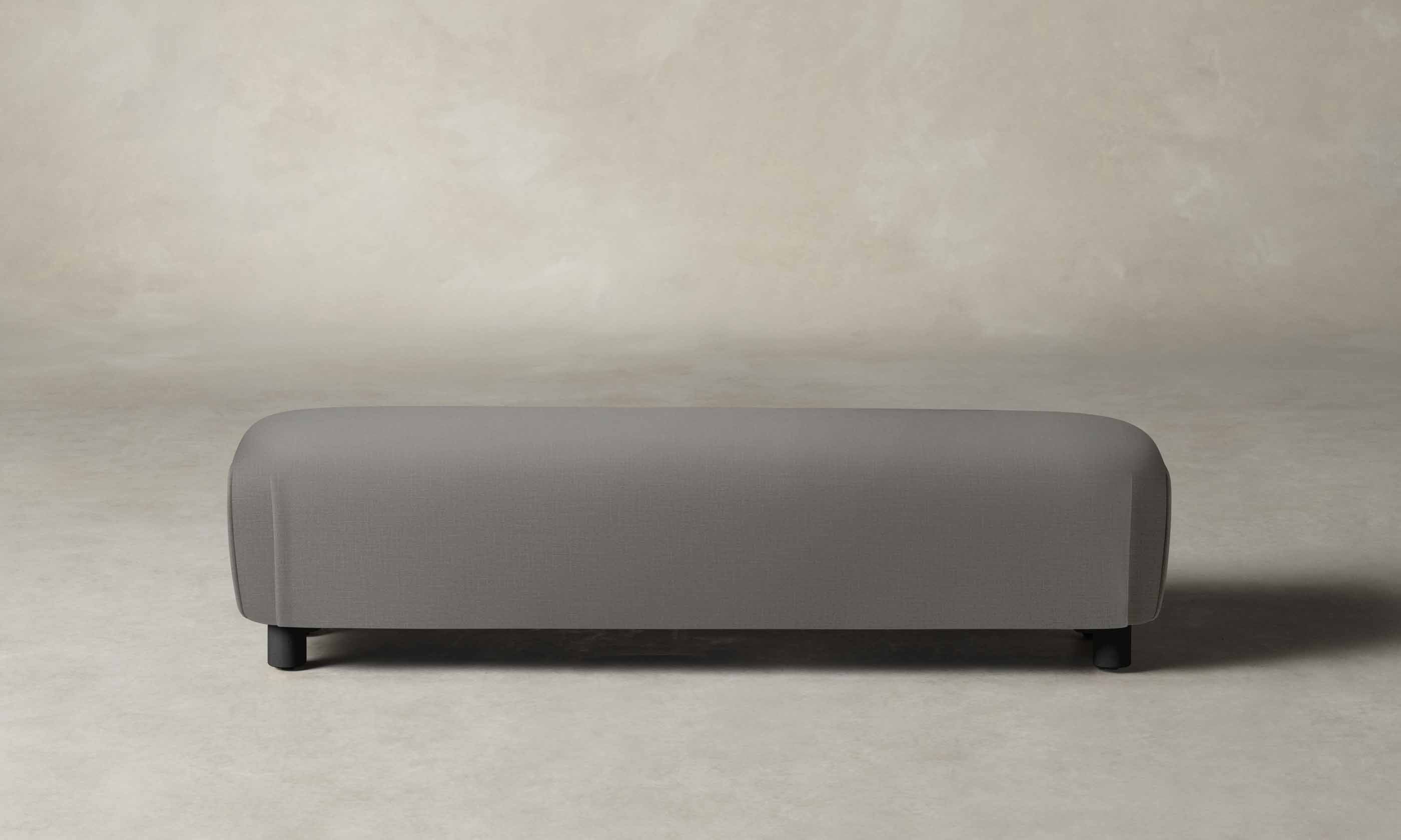 The Perry Bench - Performance Linen Weave Cloud - Image 4