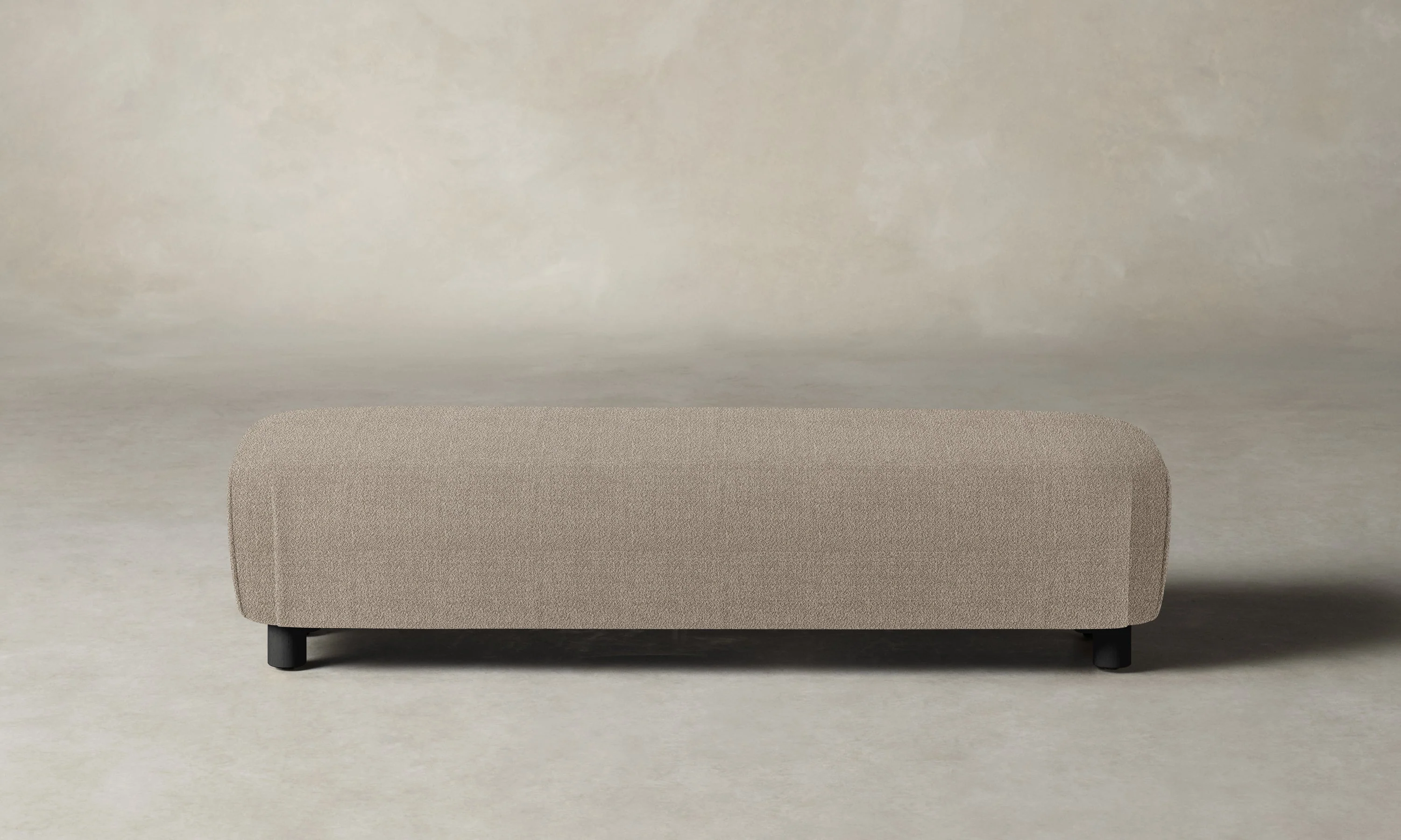 The Perry Bench - Performance Textural Weave Earthen - Image 4
