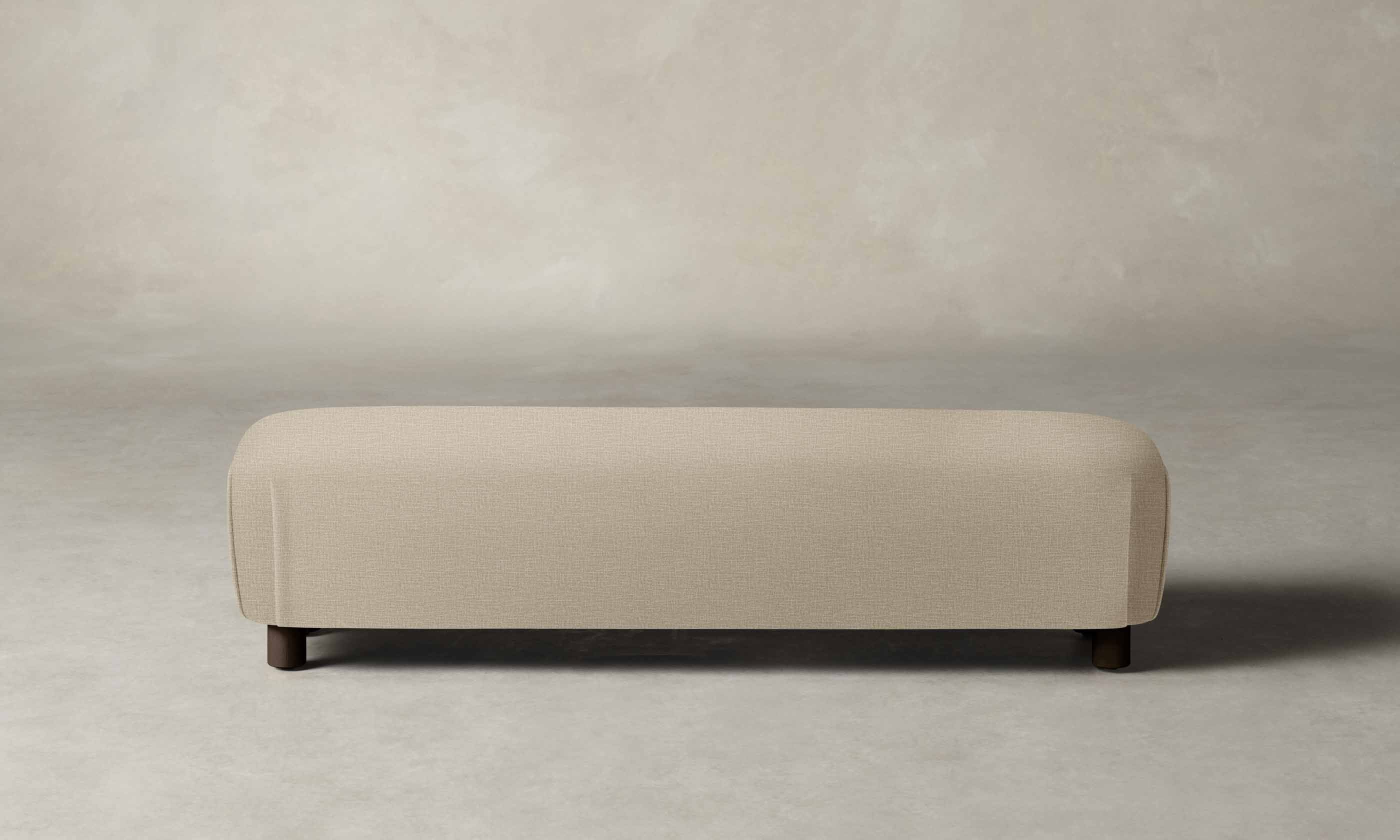 The Perry Bench - Performance Woven Chenille Desert - Image 3