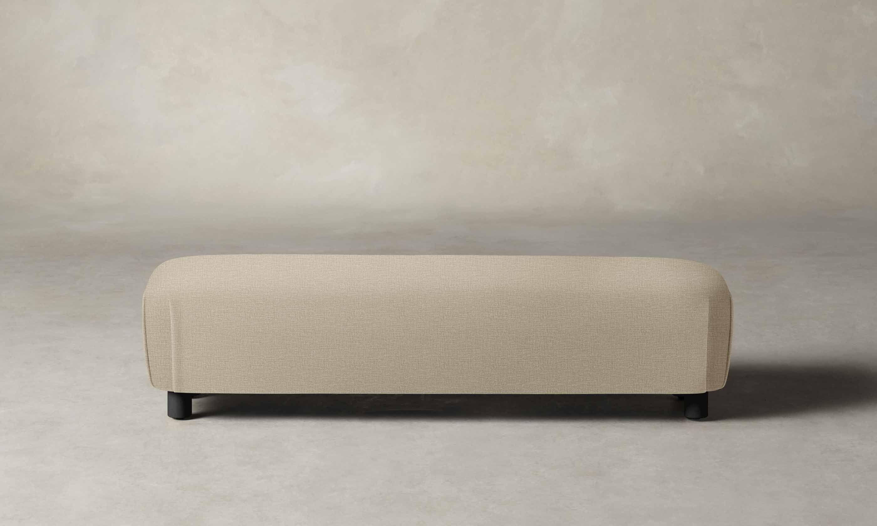 The Perry Bench - Performance Woven Chenille Desert - Image 4