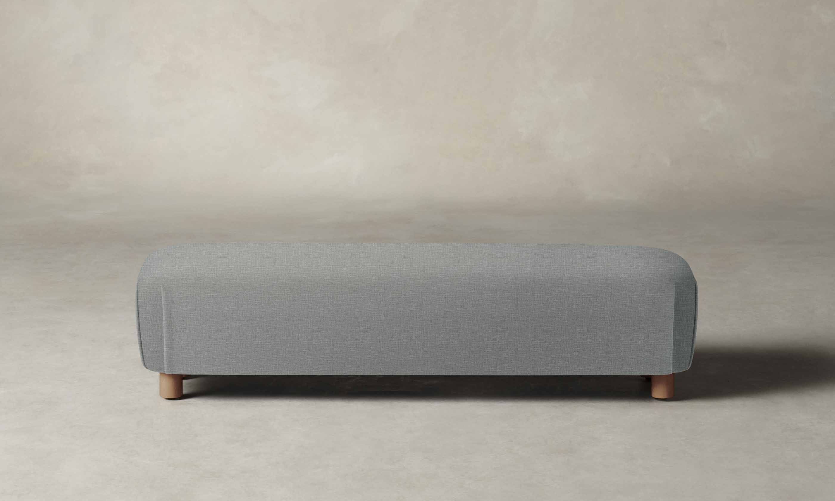 The Perry Bench - Performance Woven Chenille Rain - Image 2