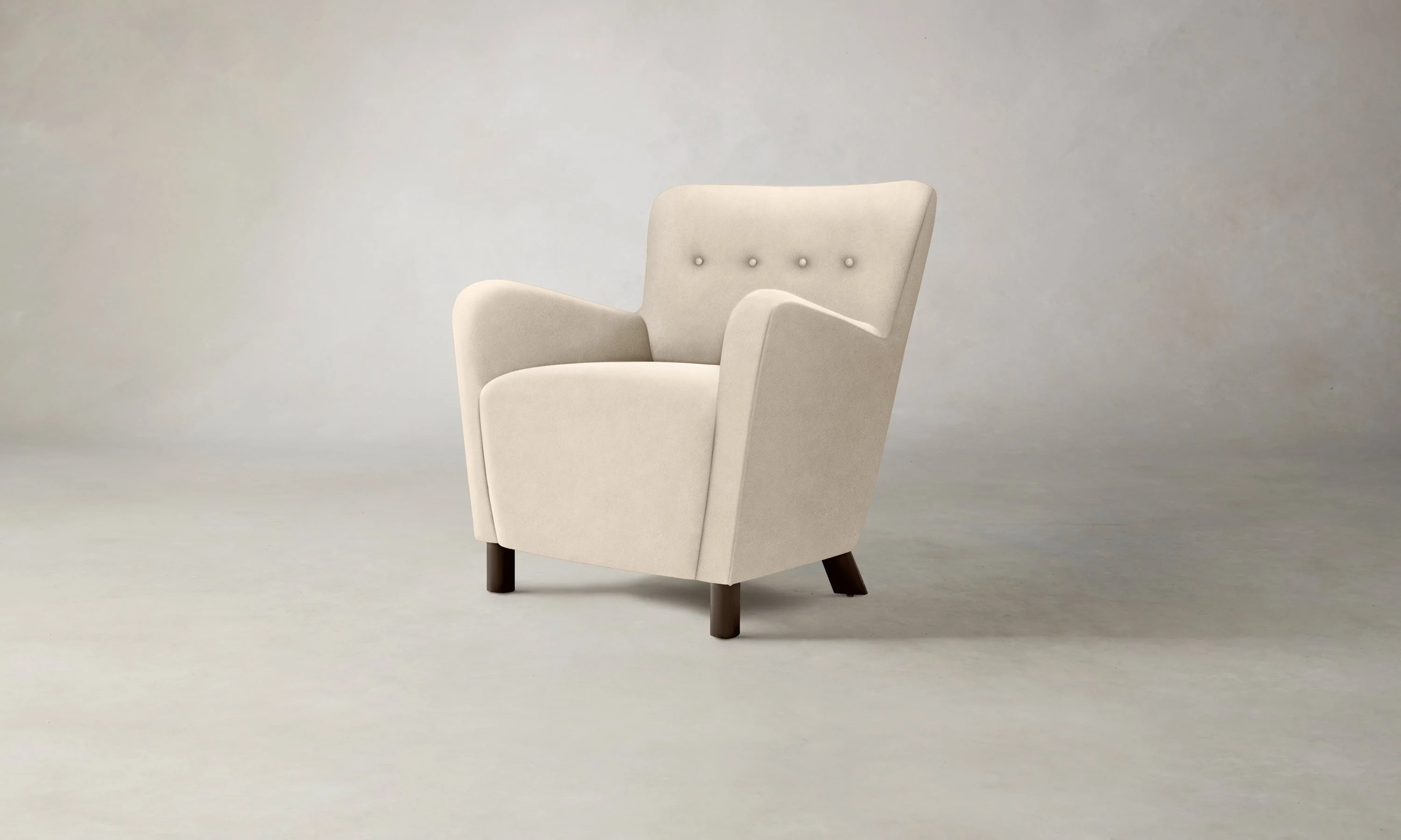 The Perry Chair - Costa Leather Sesame