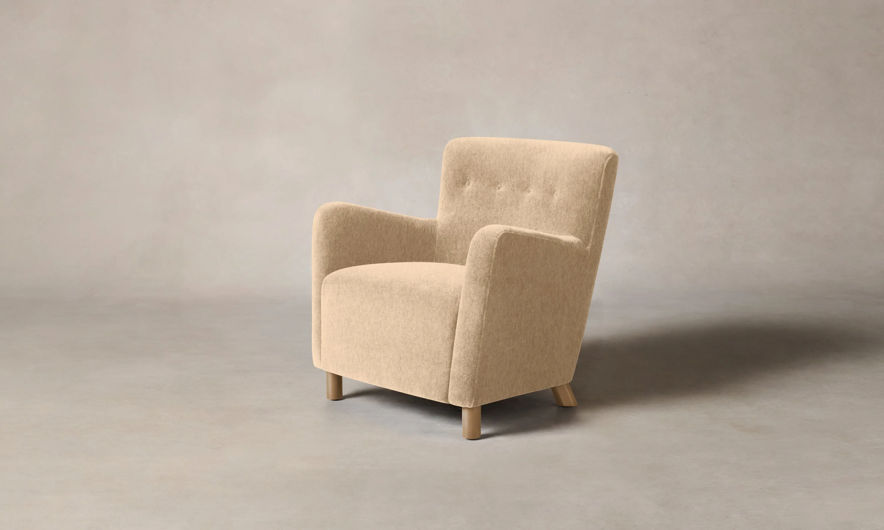 The Perry Chair - Deep Pile Mohair Doe - Image 3