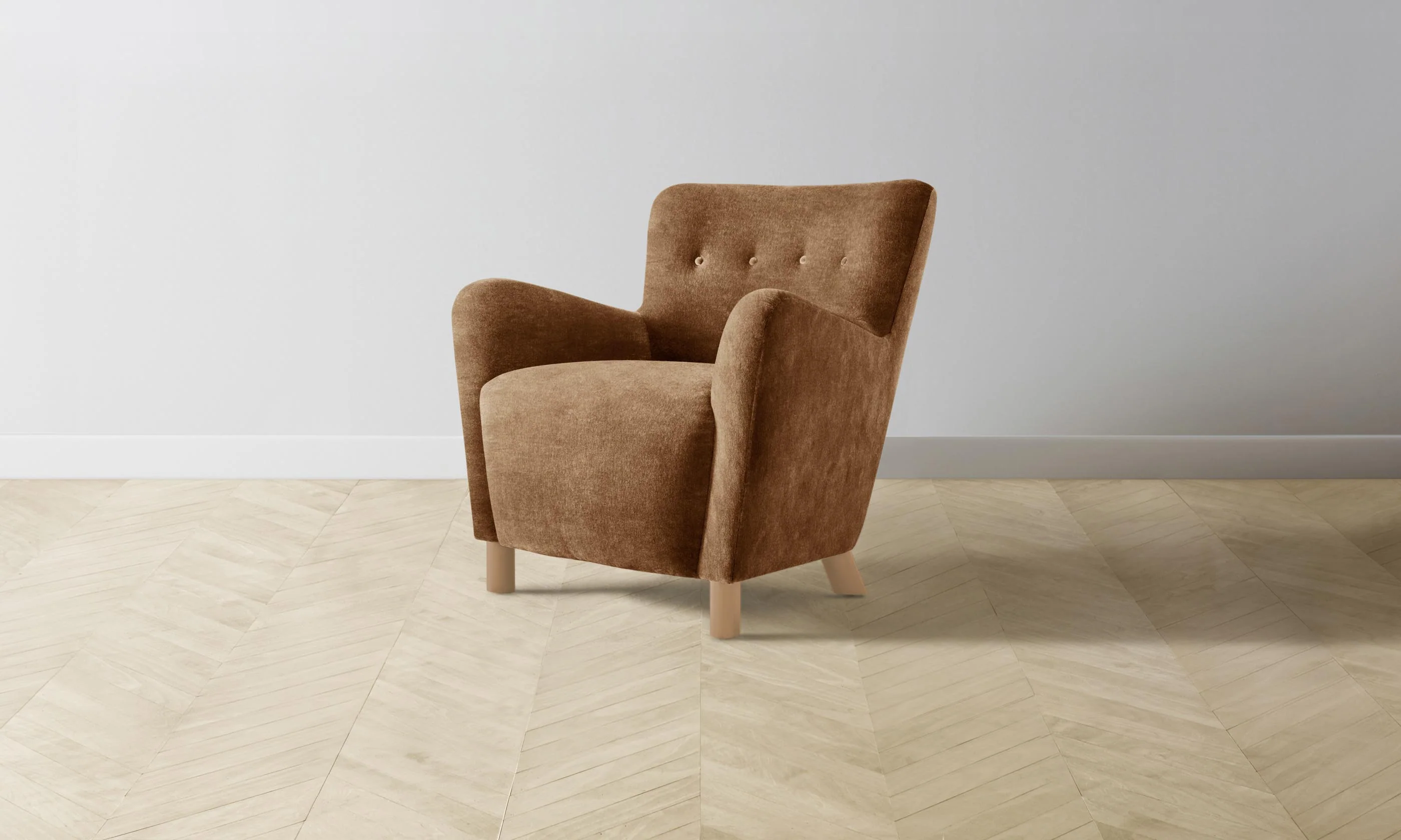 The Perry Chair - Performance Velvet Cider - Image 3