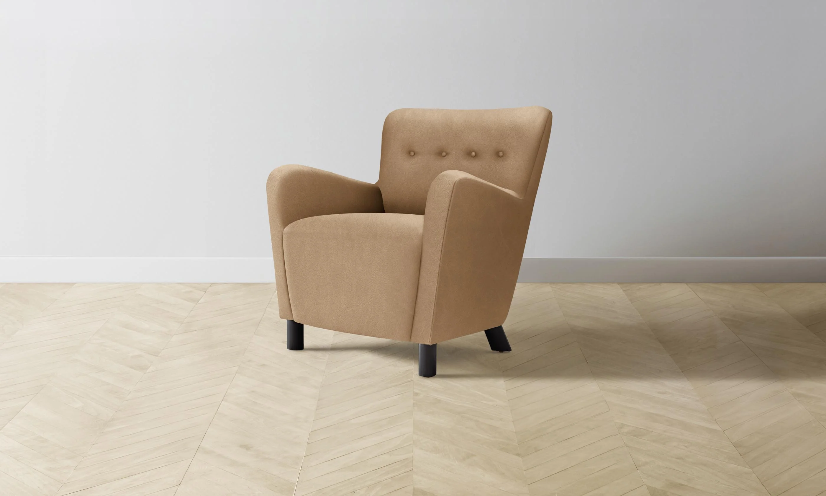 The Perry Chair - Tuscan Leather Camel - Image 4