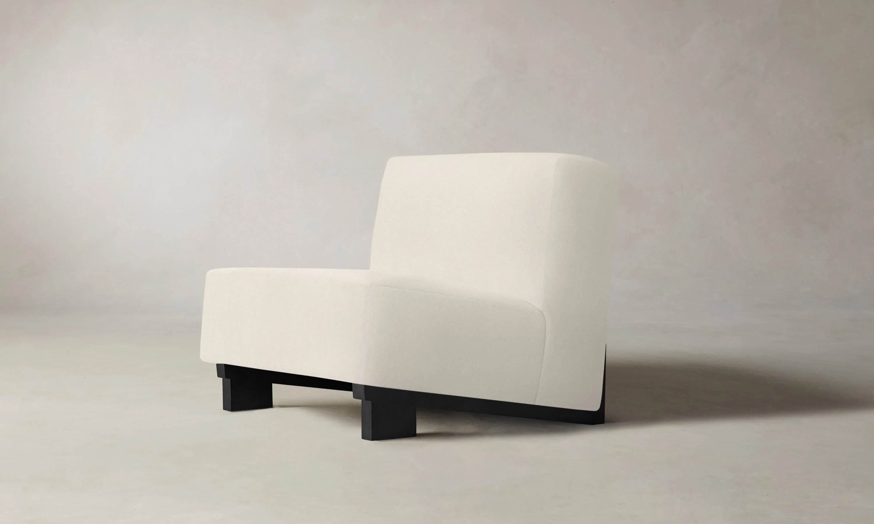 The Remsen Chair - Marled Alpaca Velvet Porcelain - Image 3