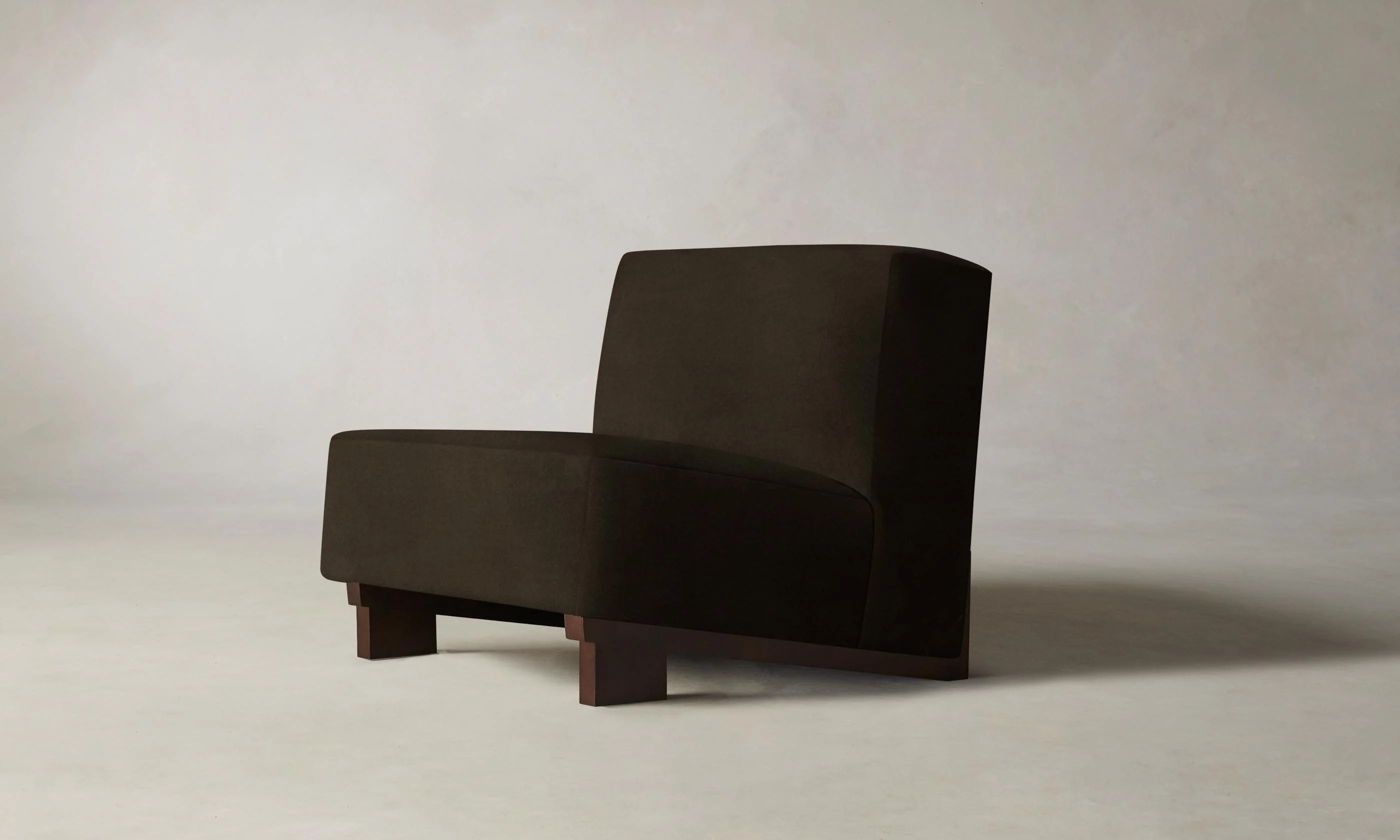 The Remsen Chair - Nubuck Leather Espresso