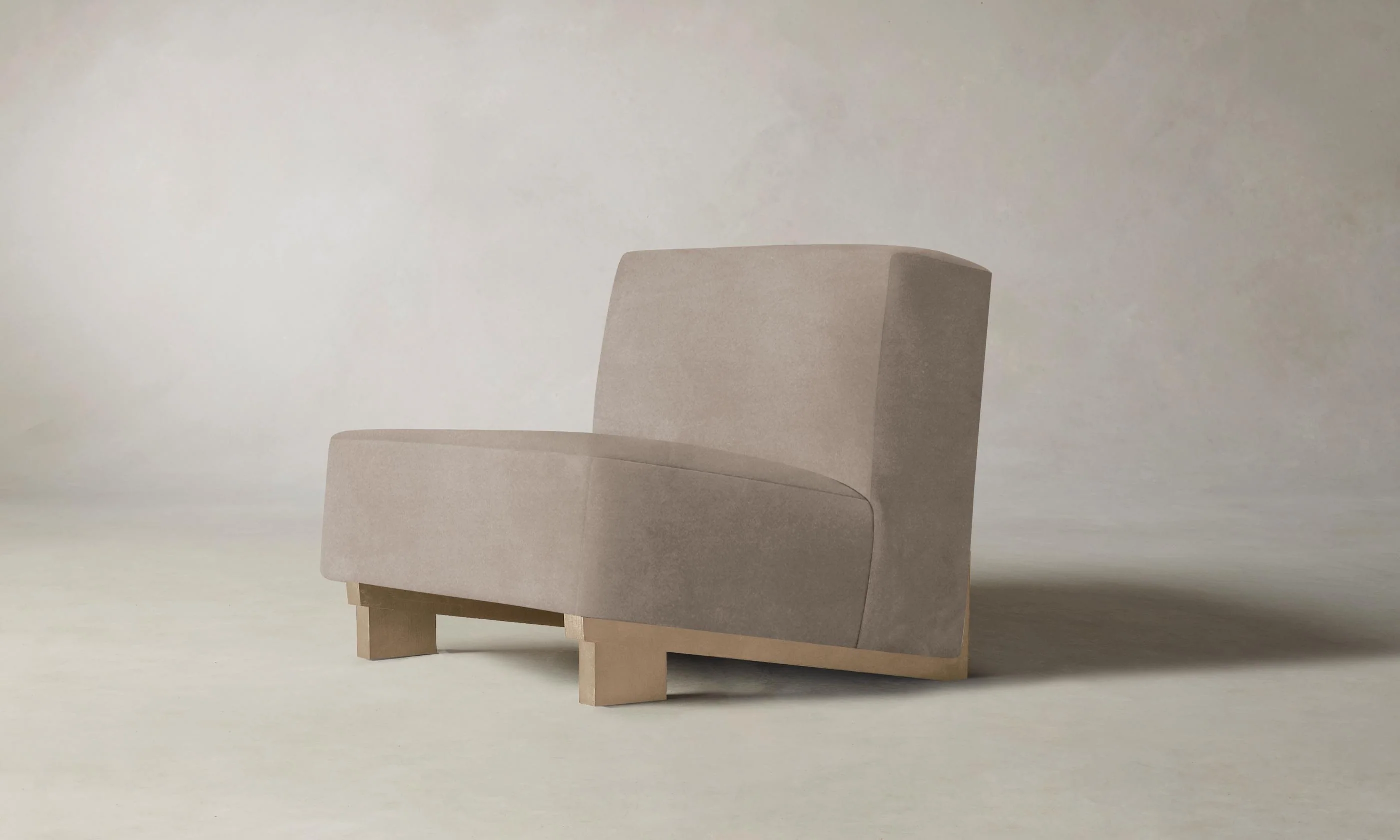The Remsen Chair - Nubuck Leather Fawn - Image 2