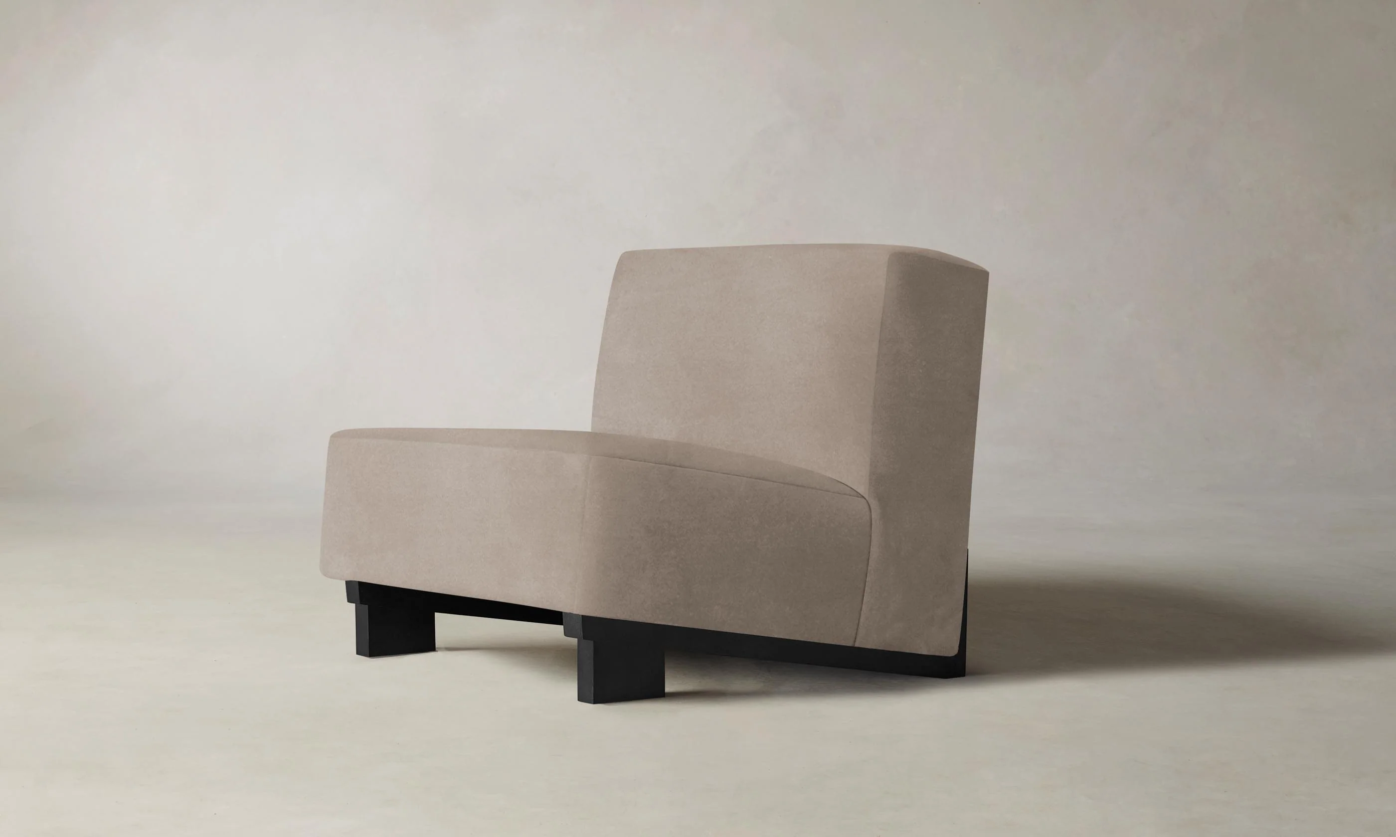 The Remsen Chair - Nubuck Leather Fawn - Image 3