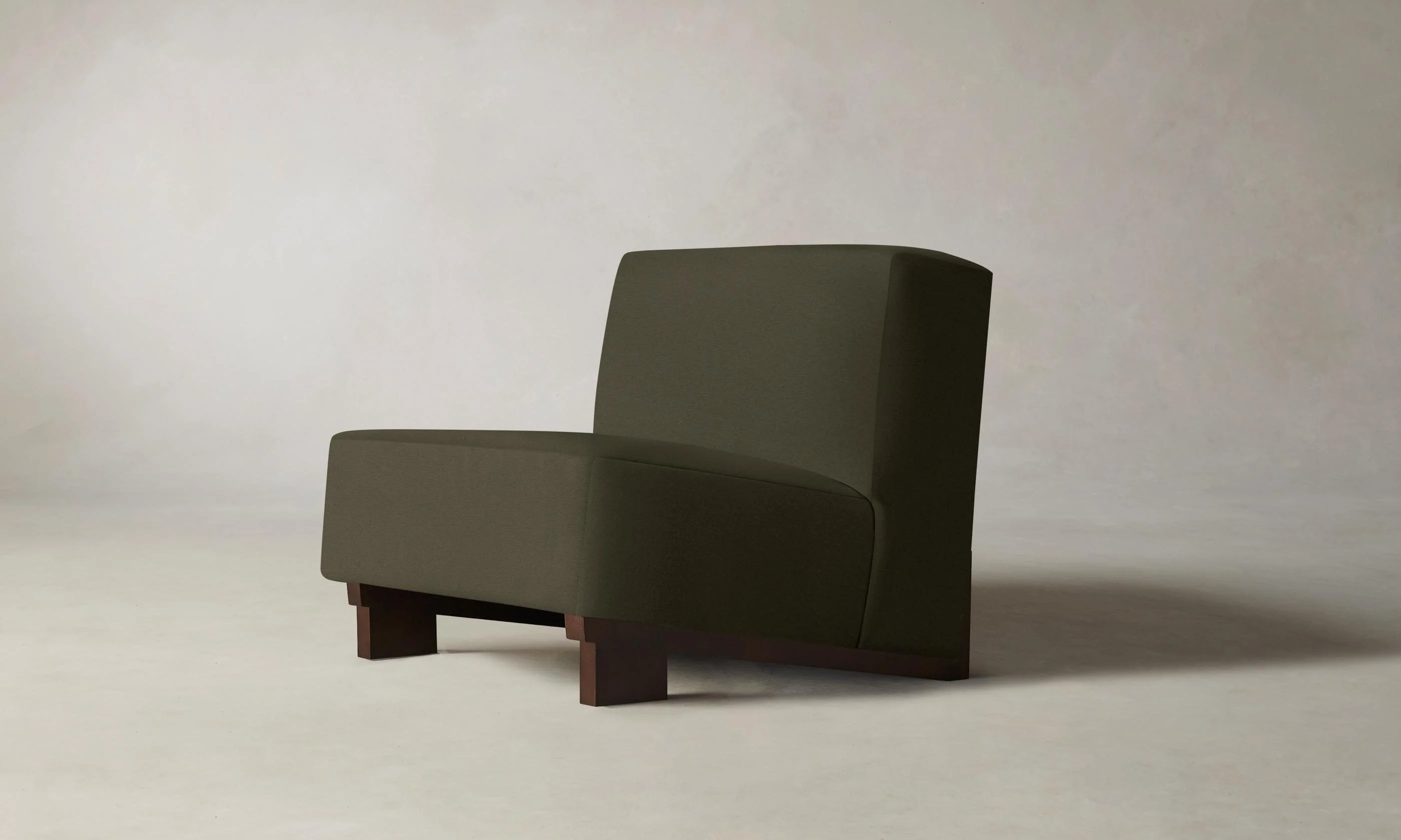 The Remsen Chair - Pebbled Leather Truffle