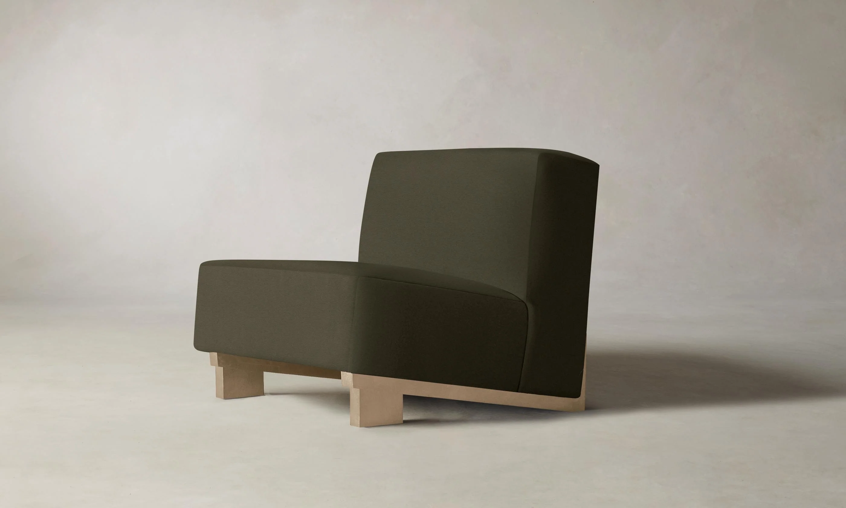 The Remsen Chair - Pebbled Leather Truffle - Image 2