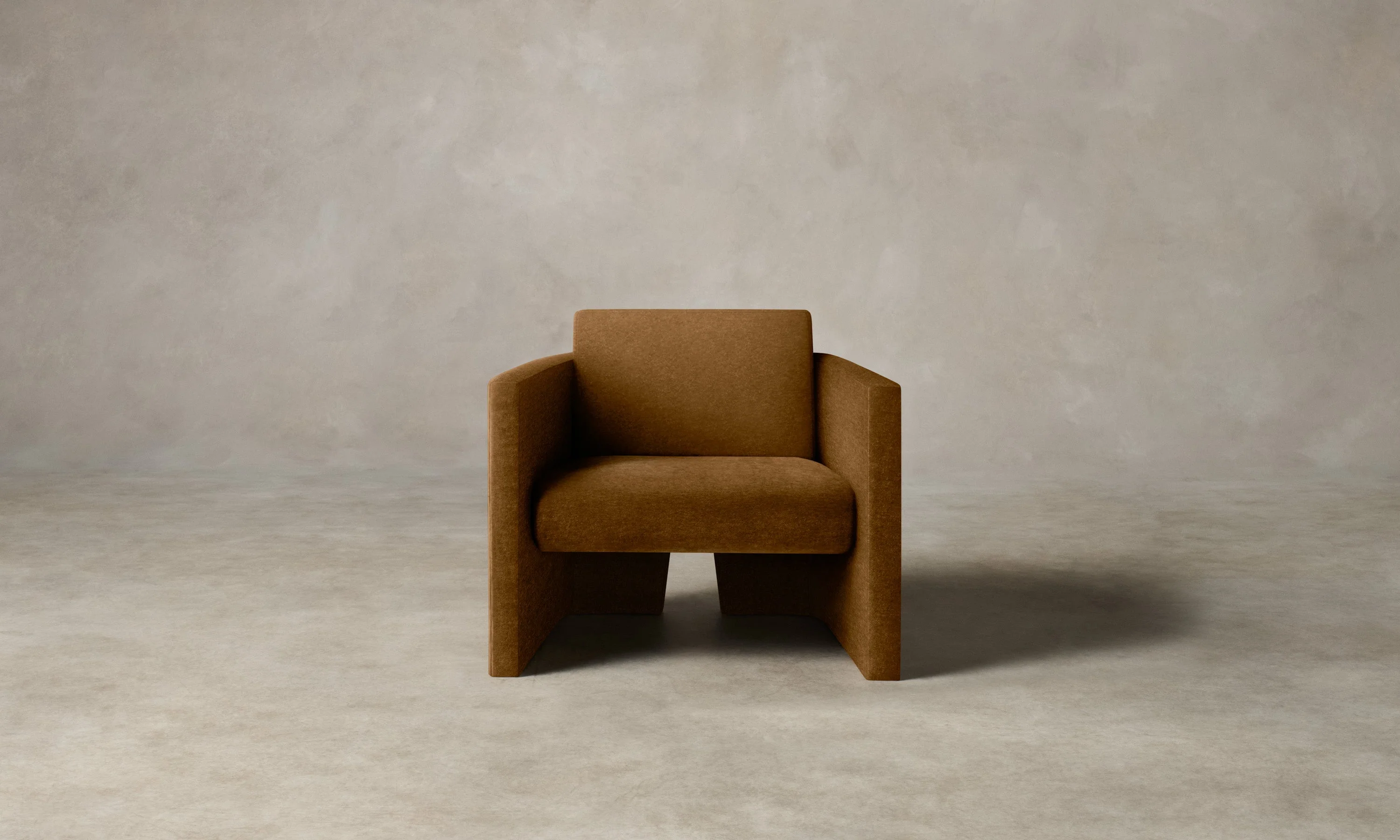 The Separa Chair - Mohair Brown Sugar