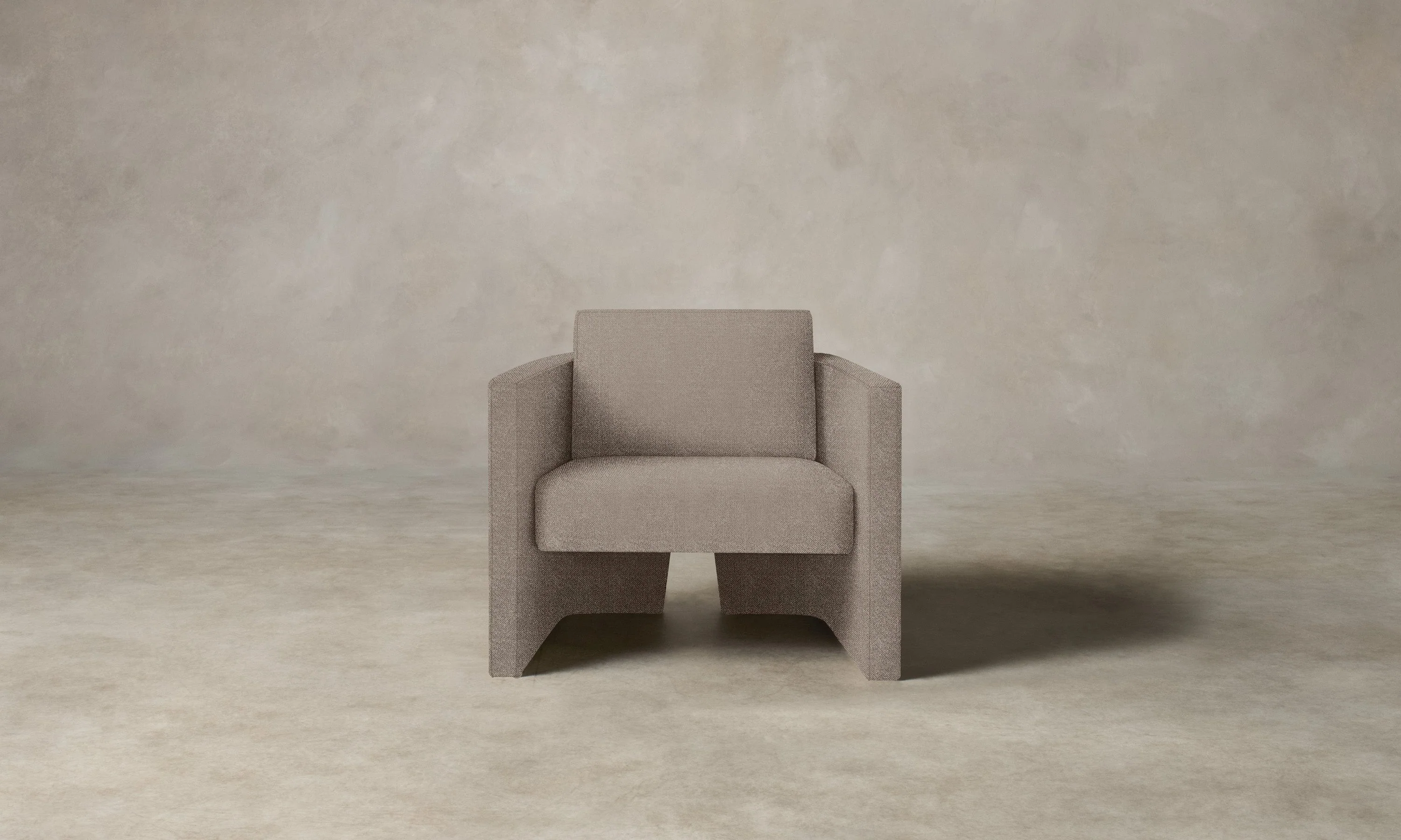 The Separa Chair - Performance Textural Weave Earthen