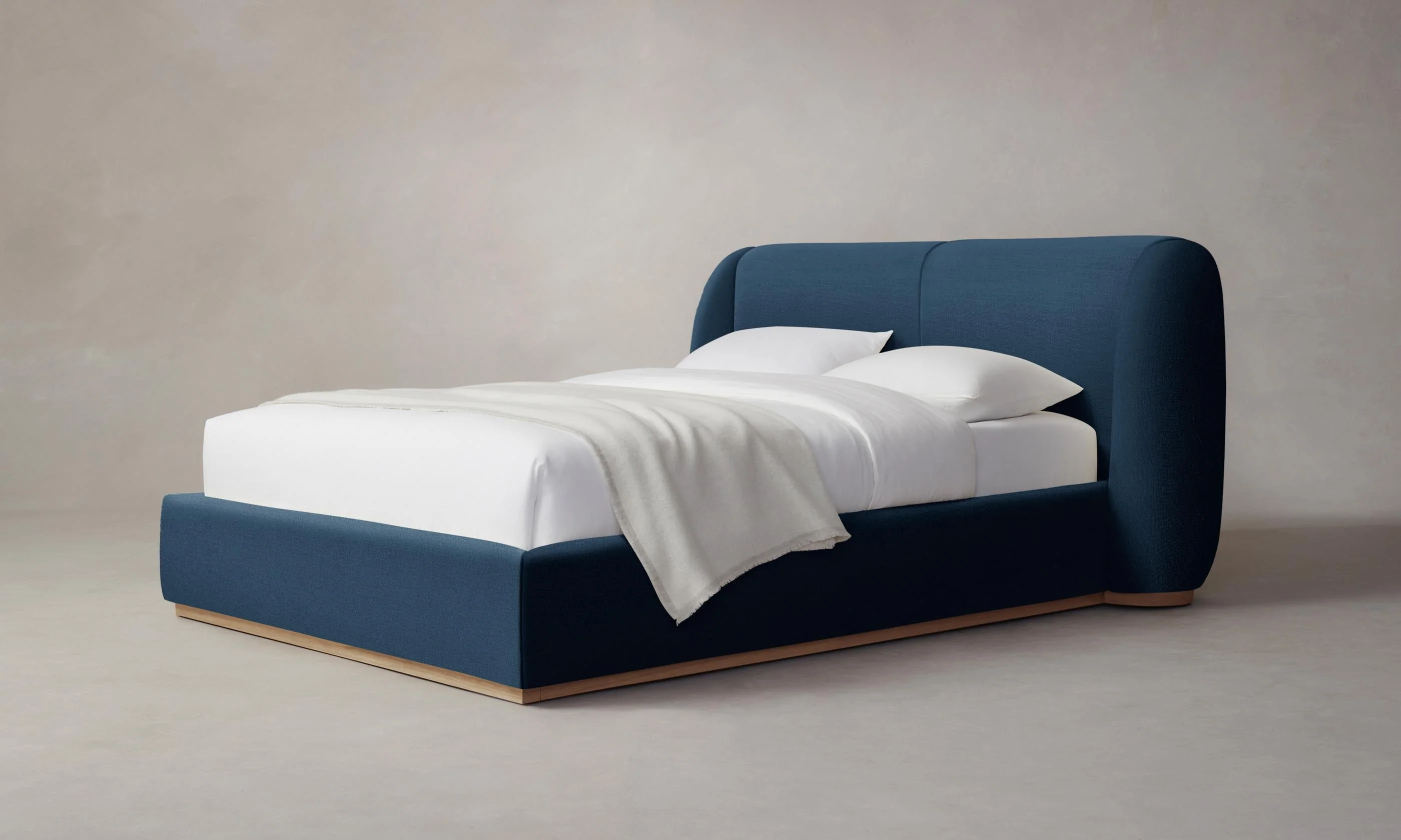 The Smith Bed - Performance Linen Weave Bay - Image 3