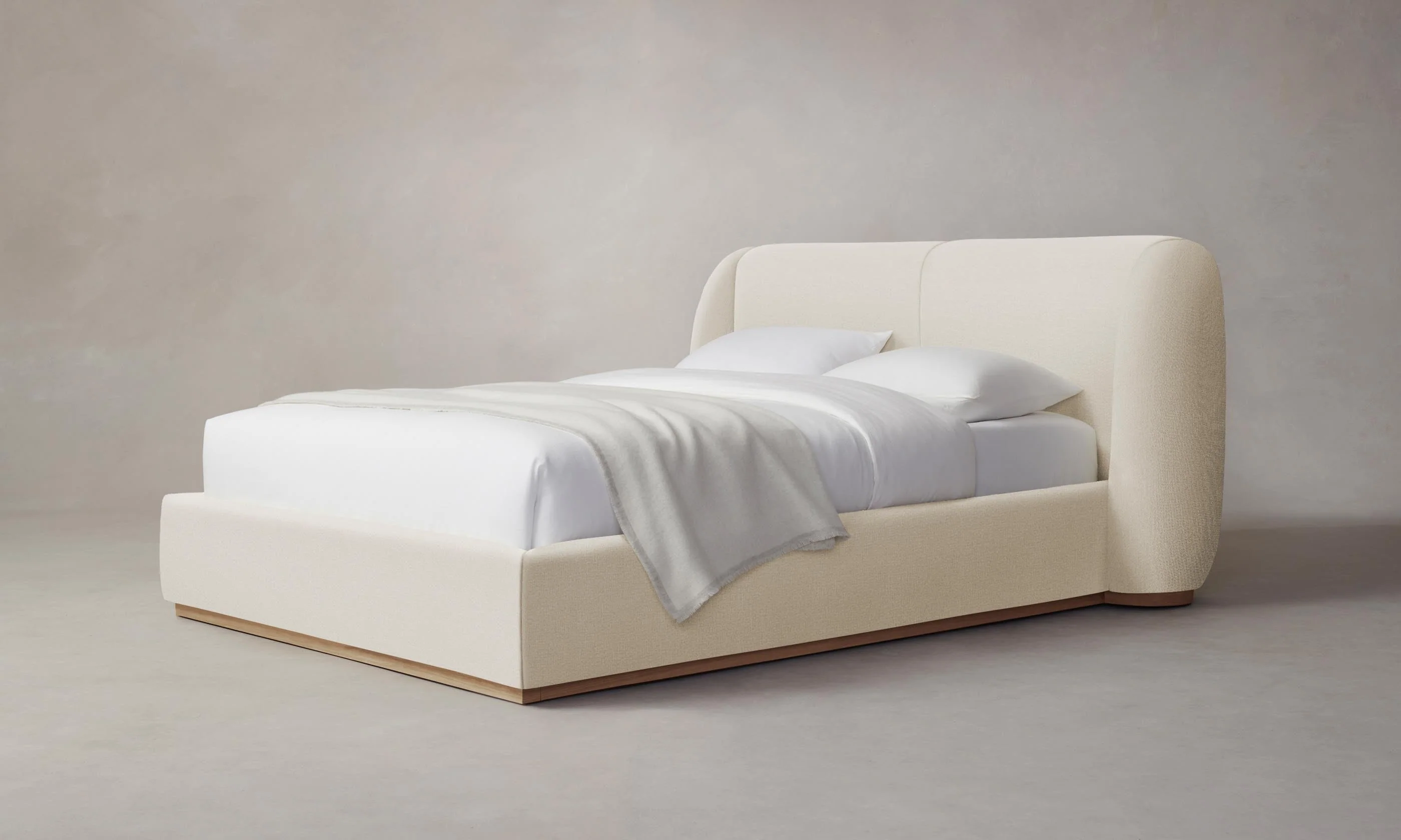 The Smith Bed - Performance Linen Weave Prairie - Image 3
