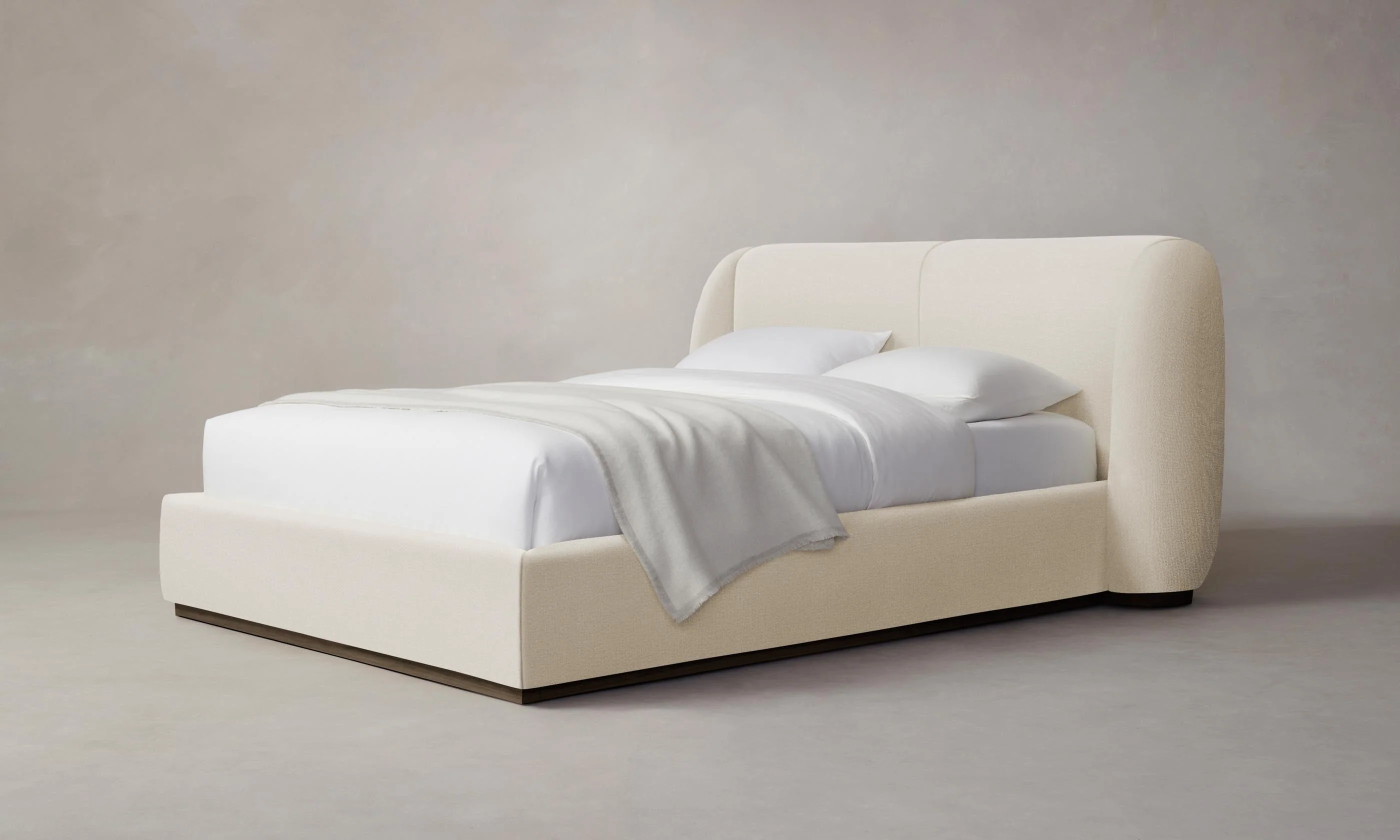 The Smith Bed - Performance Linen Weave Prairie - Image 4