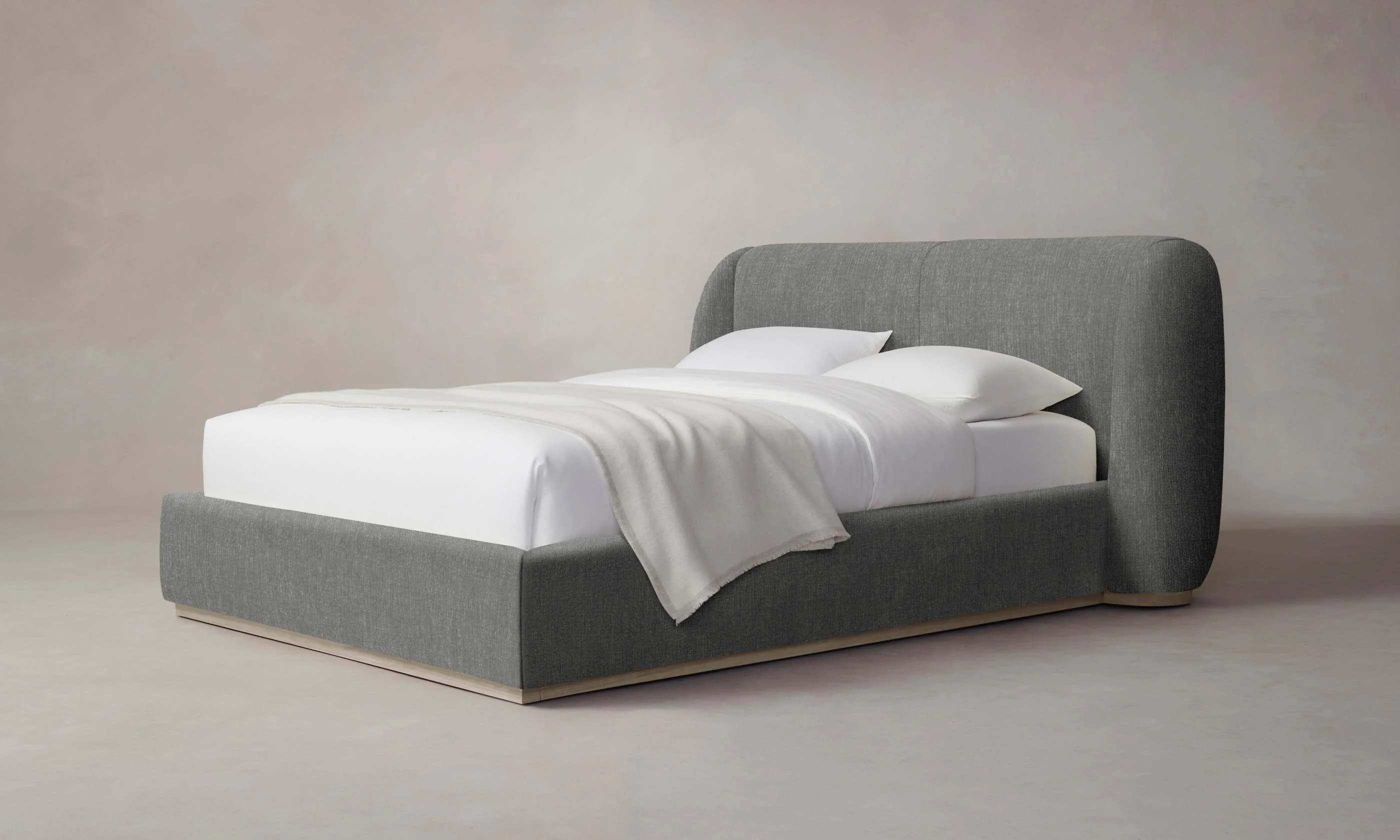 The Smith Bed - Performance Tweed Smoke - Image 6