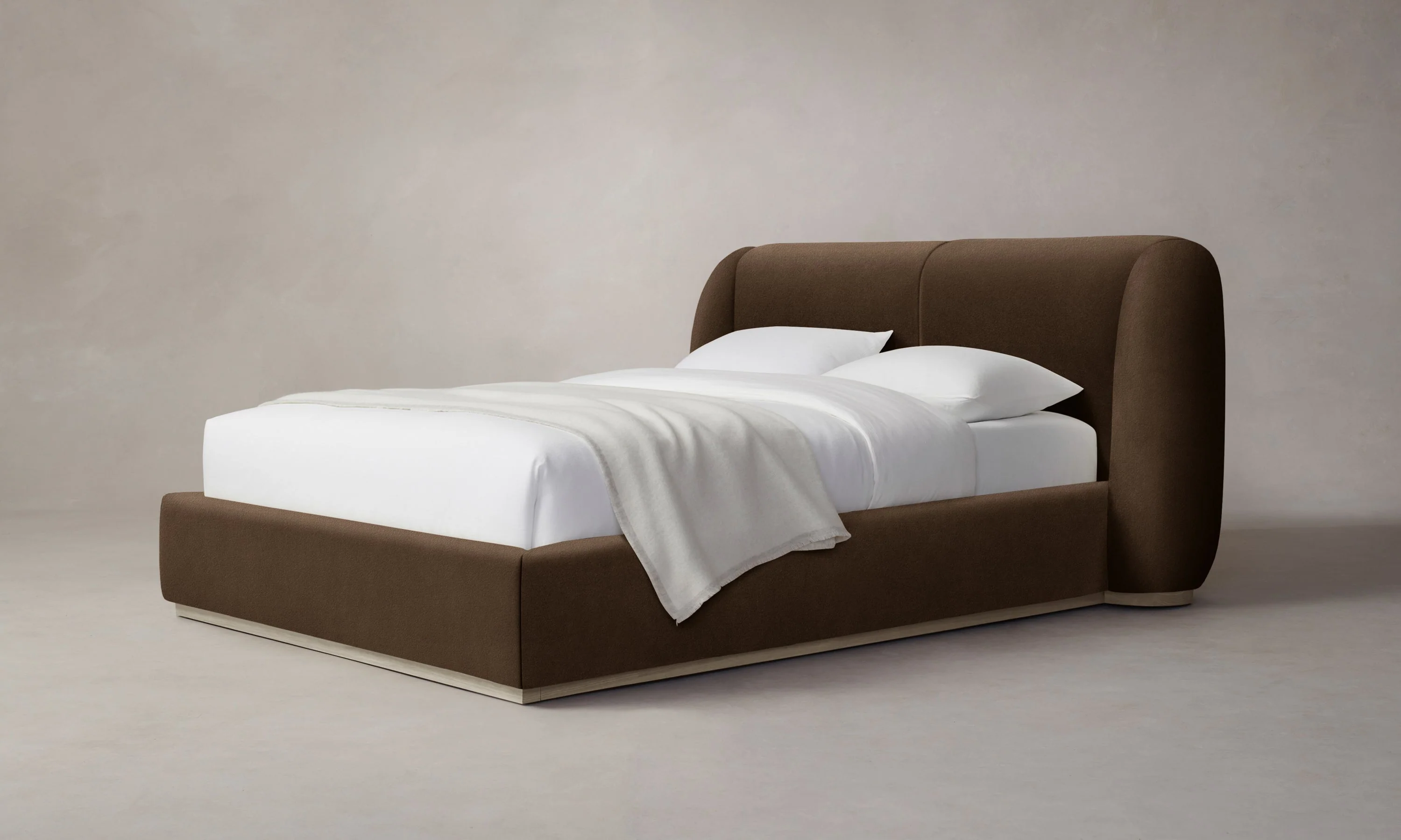 The Smith Bed - Performance Velvet Bark - Image 6