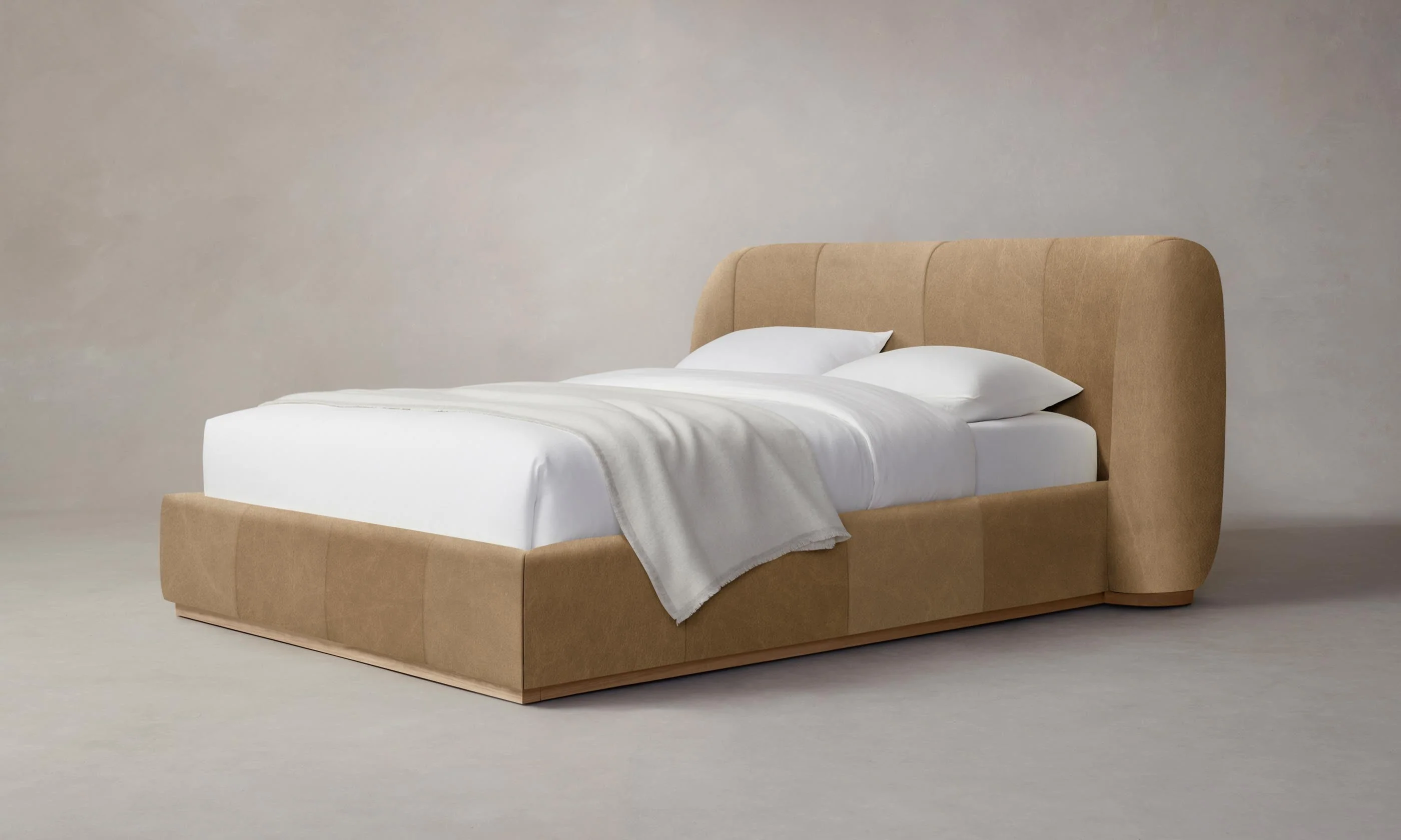 The Smith Bed - Tuscan Leather Camel - Image 2