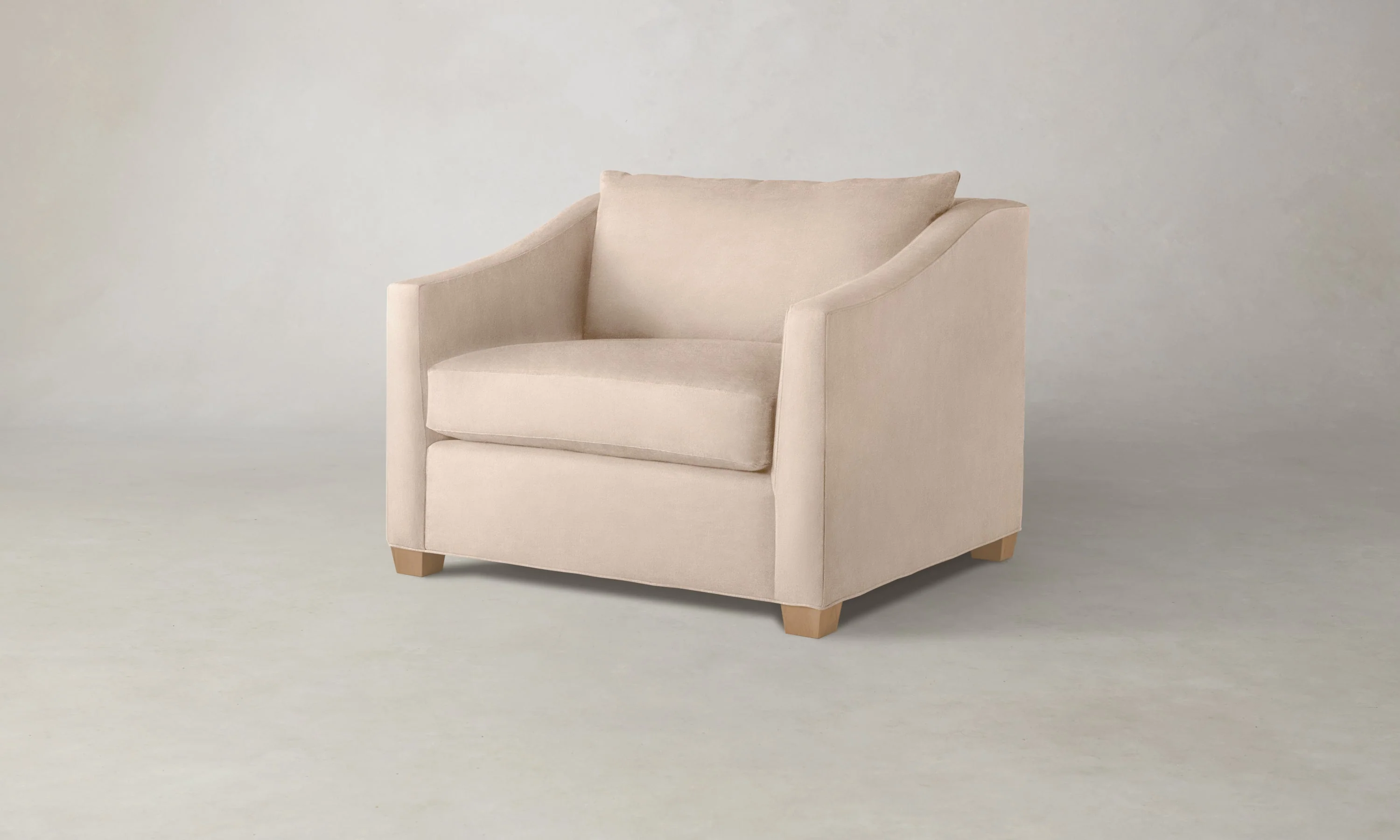 The Sullivan Chair-and-a-Half - Marled Alpaca Velvet Rosette - Image 2