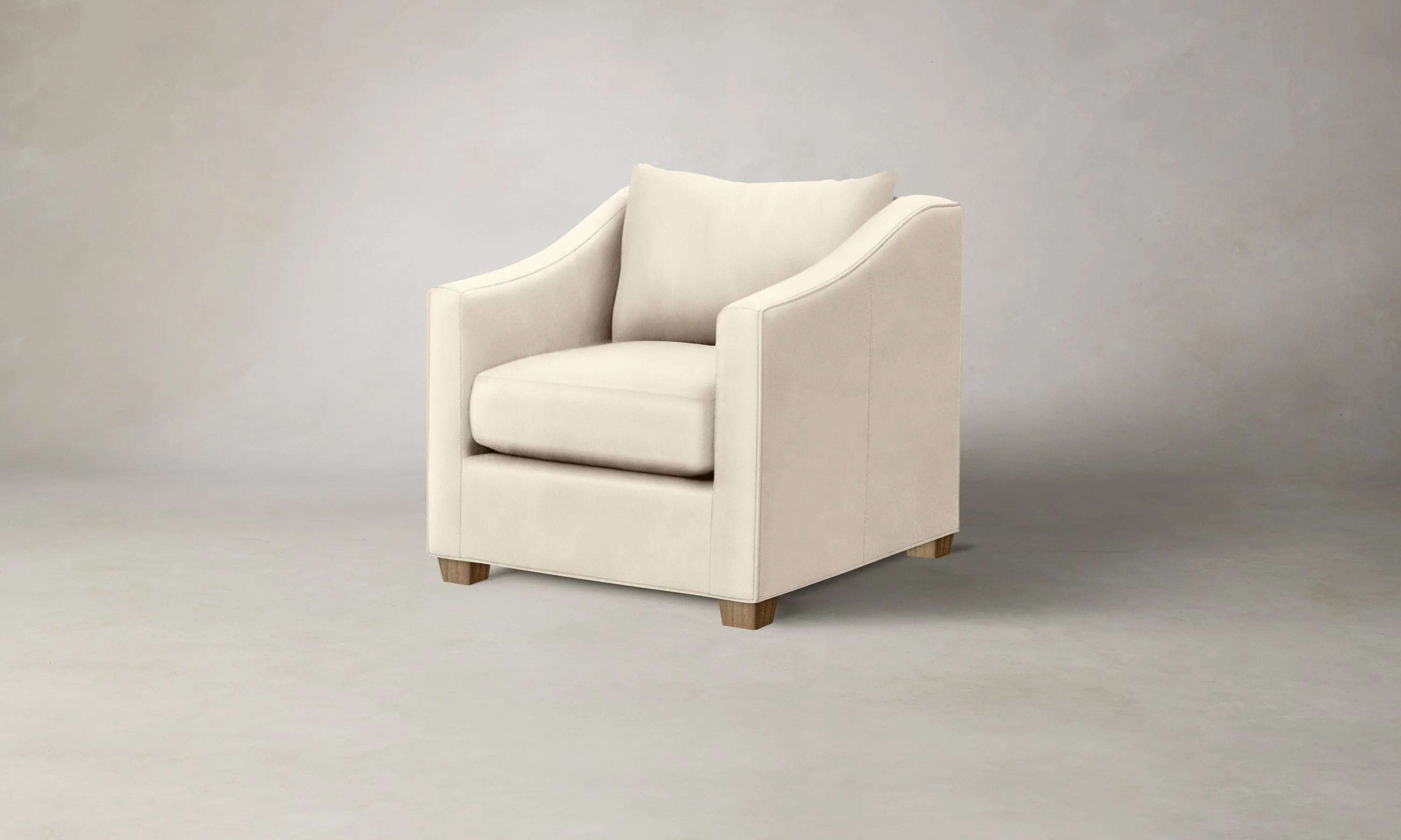 The Sullivan Chair - Costa Leather Sesame - Image 2