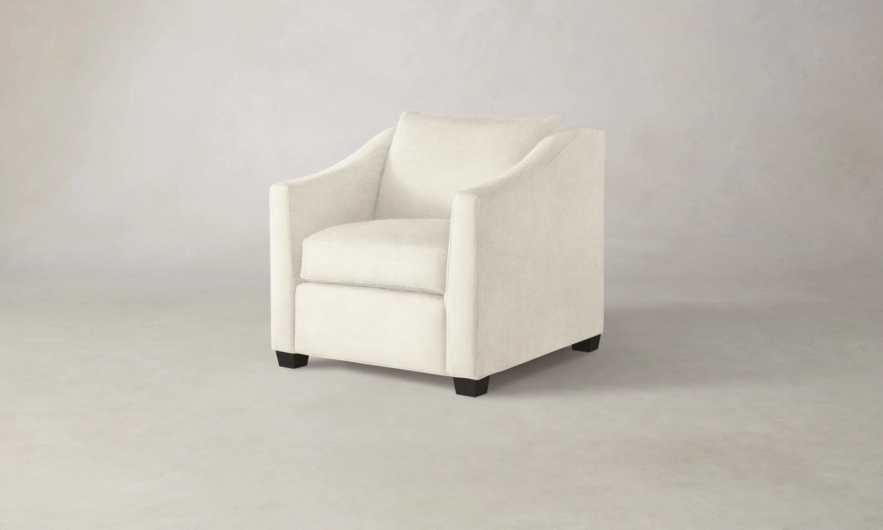 The Sullivan Chair - Marled Alpaca Velvet Porcelain - Image 4