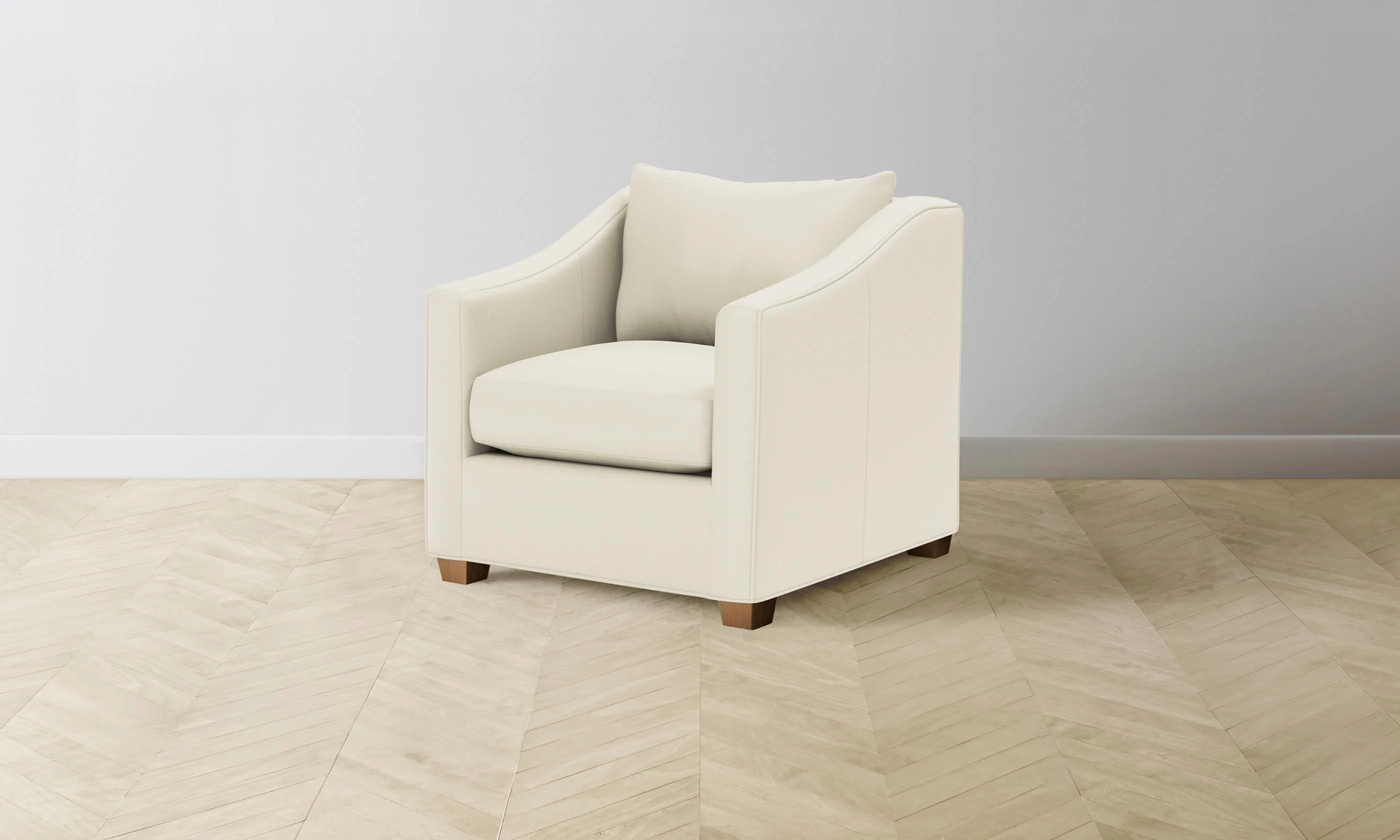The Sullivan Chair - Pebbled Leather Swan - Image 2