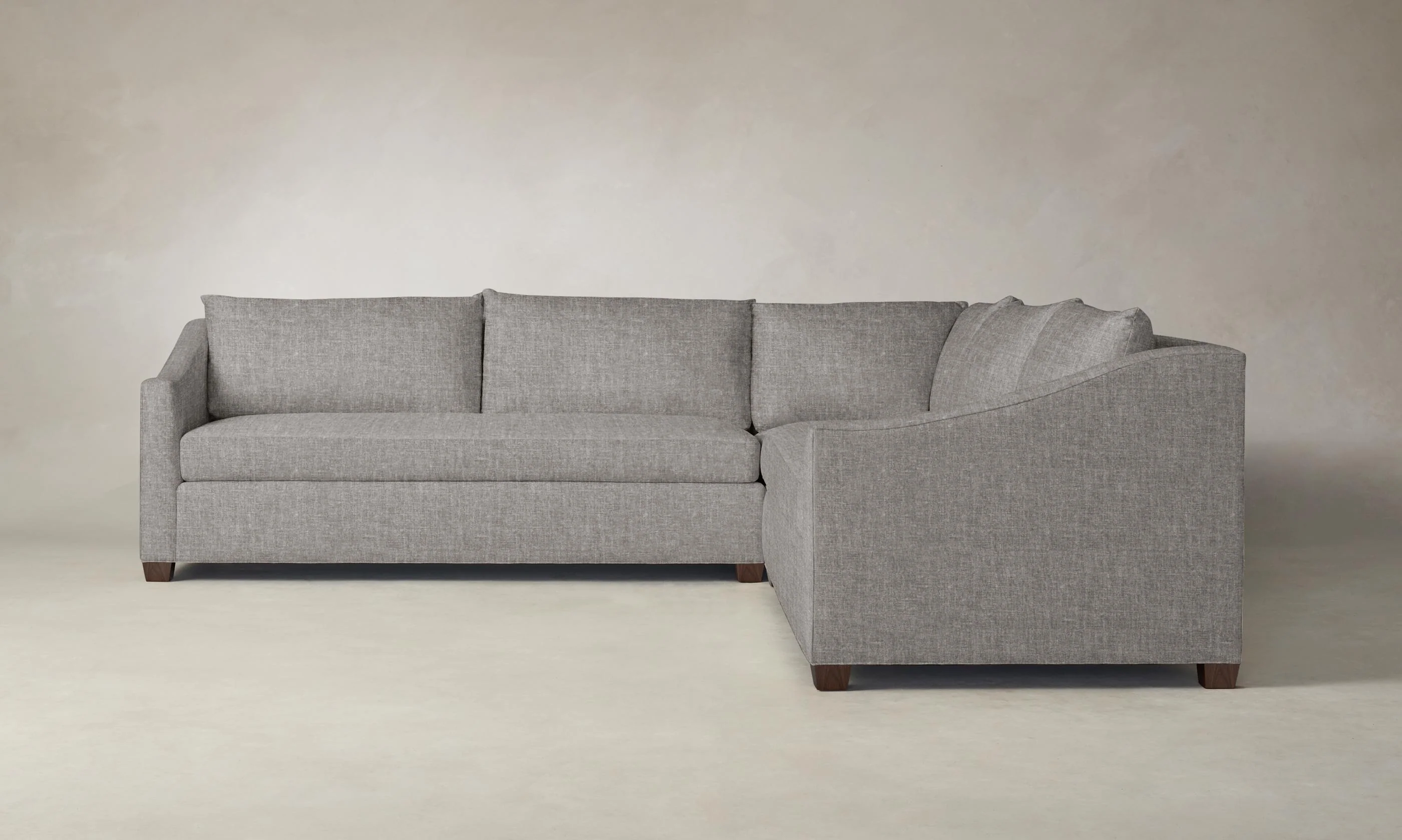 The Sullivan Sectional - Heritage Belgian Linen Agate - Image 11