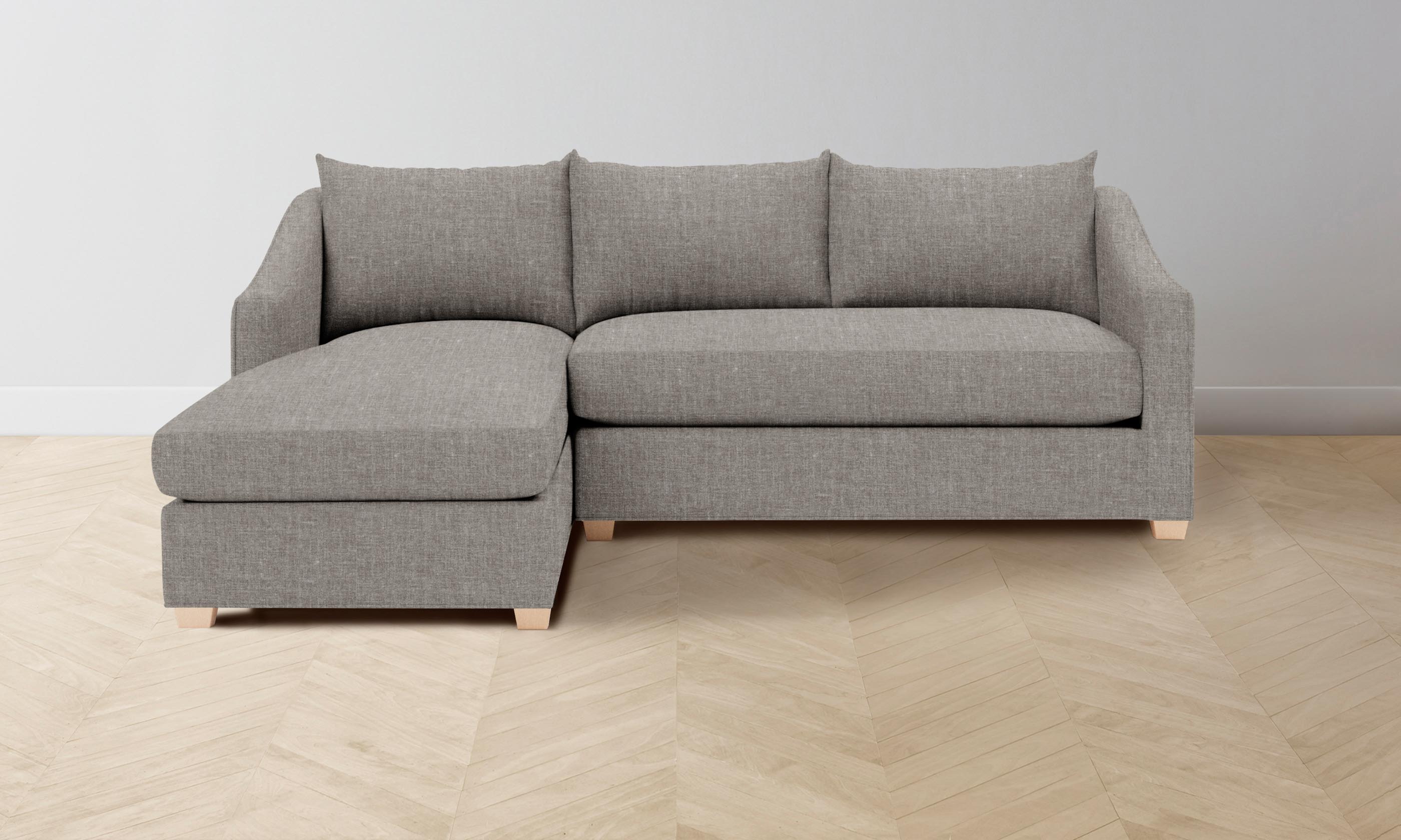 The Sullivan Sectional - Heritage Belgian Linen Agate - Image 3