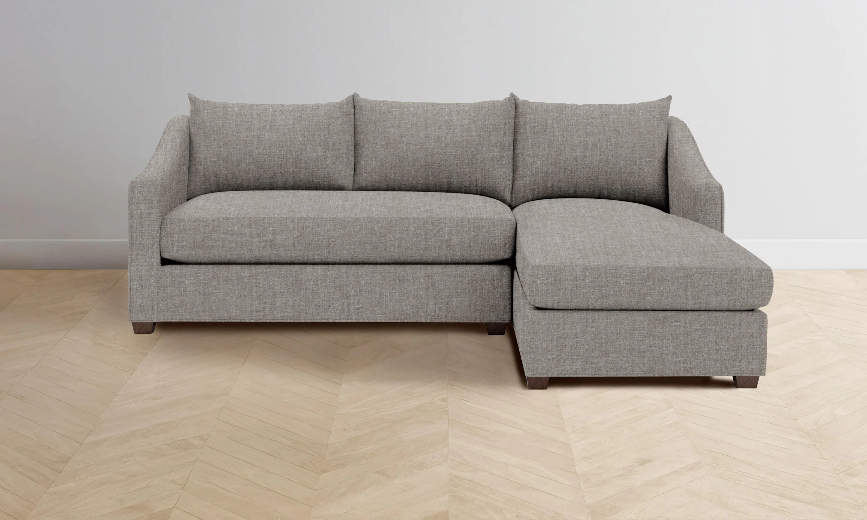 The Sullivan Sectional - Heritage Belgian Linen Agate - Image 6