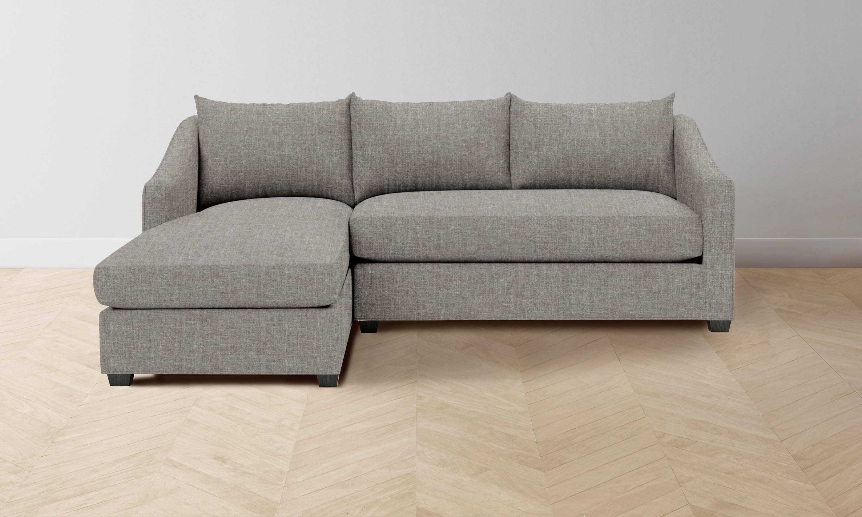 The Sullivan Sectional - Heritage Belgian Linen Agate - Image 7