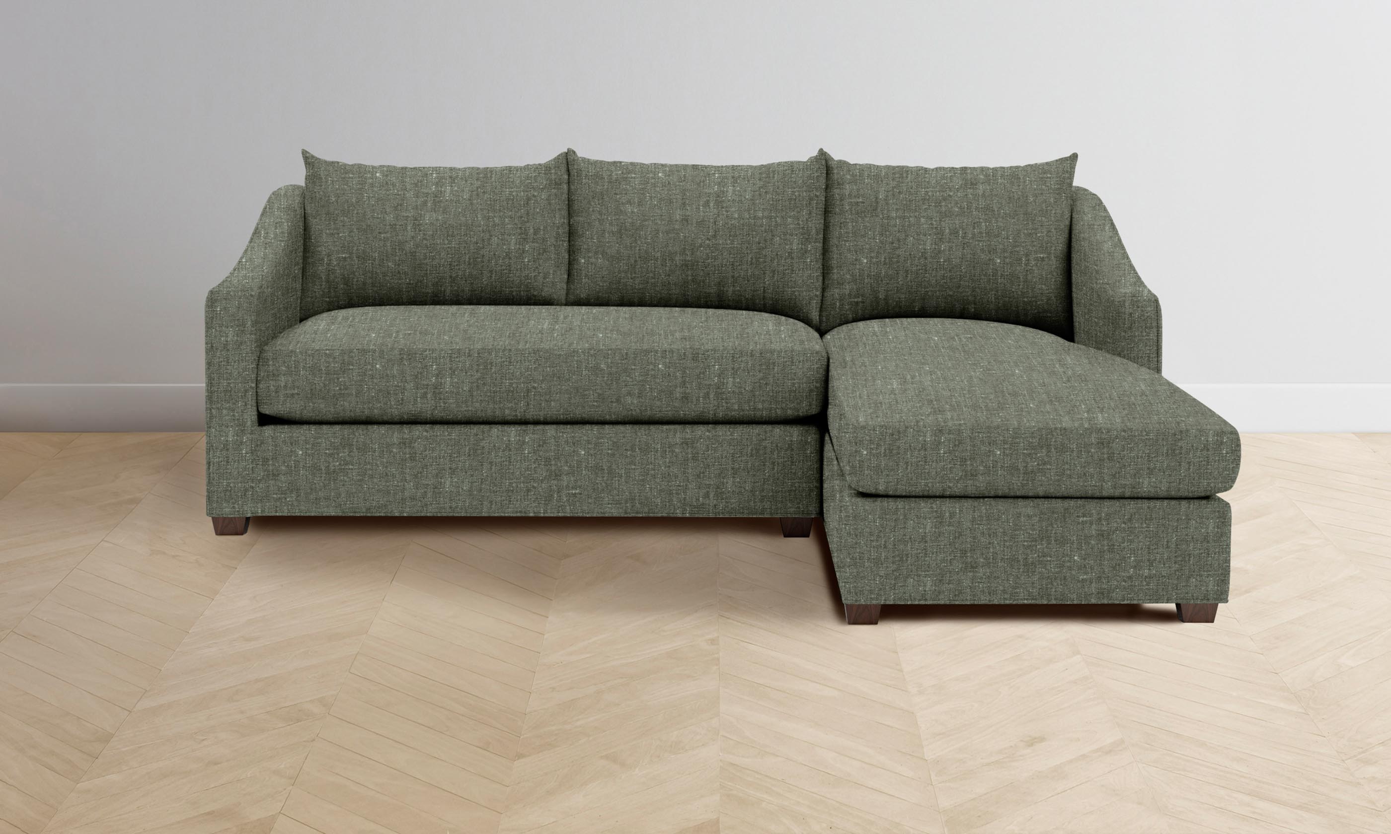The Sullivan Sectional - Heritage Belgian Linen Thyme - Image 6