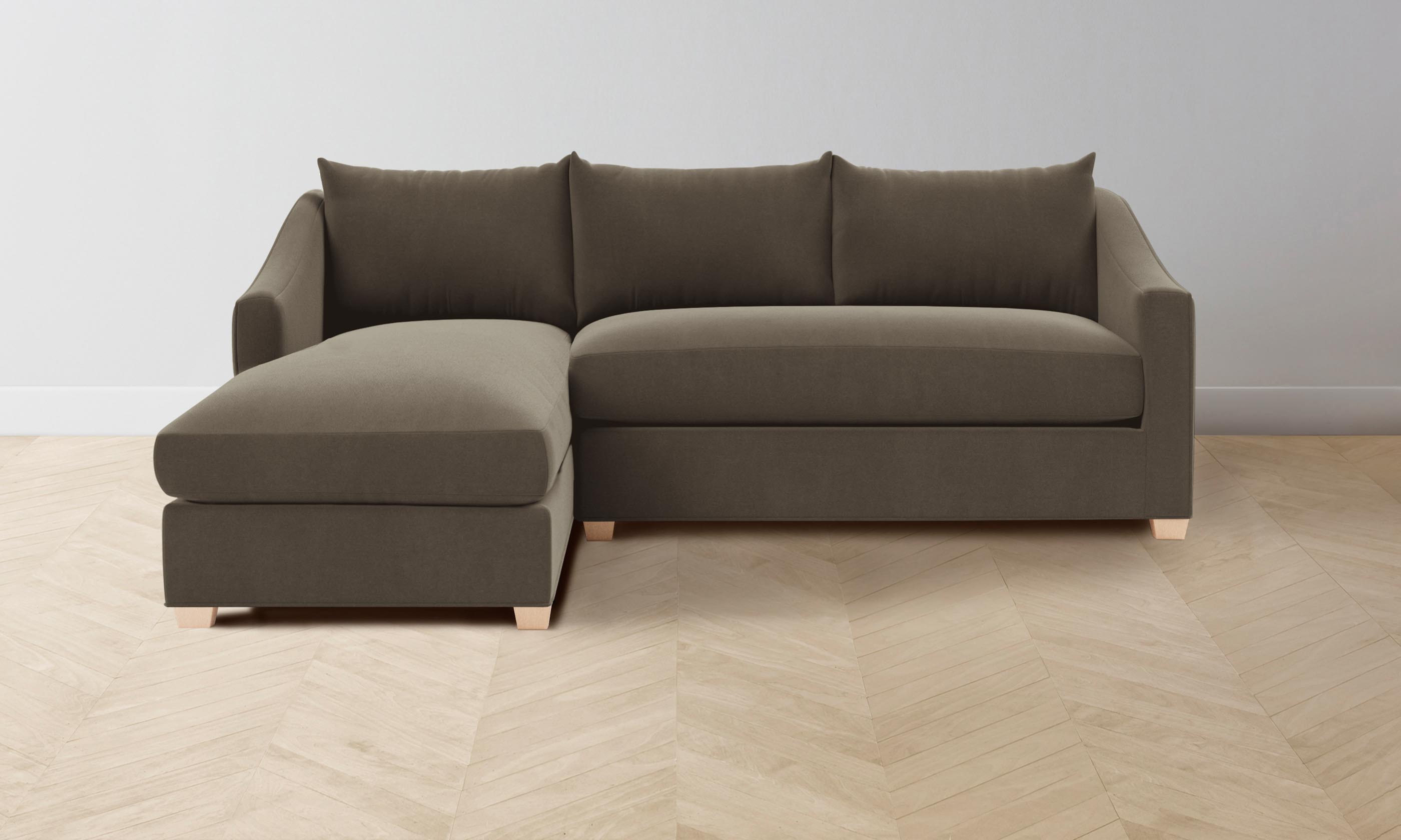 The Sullivan Sectional - Mohair Mink - Image 3