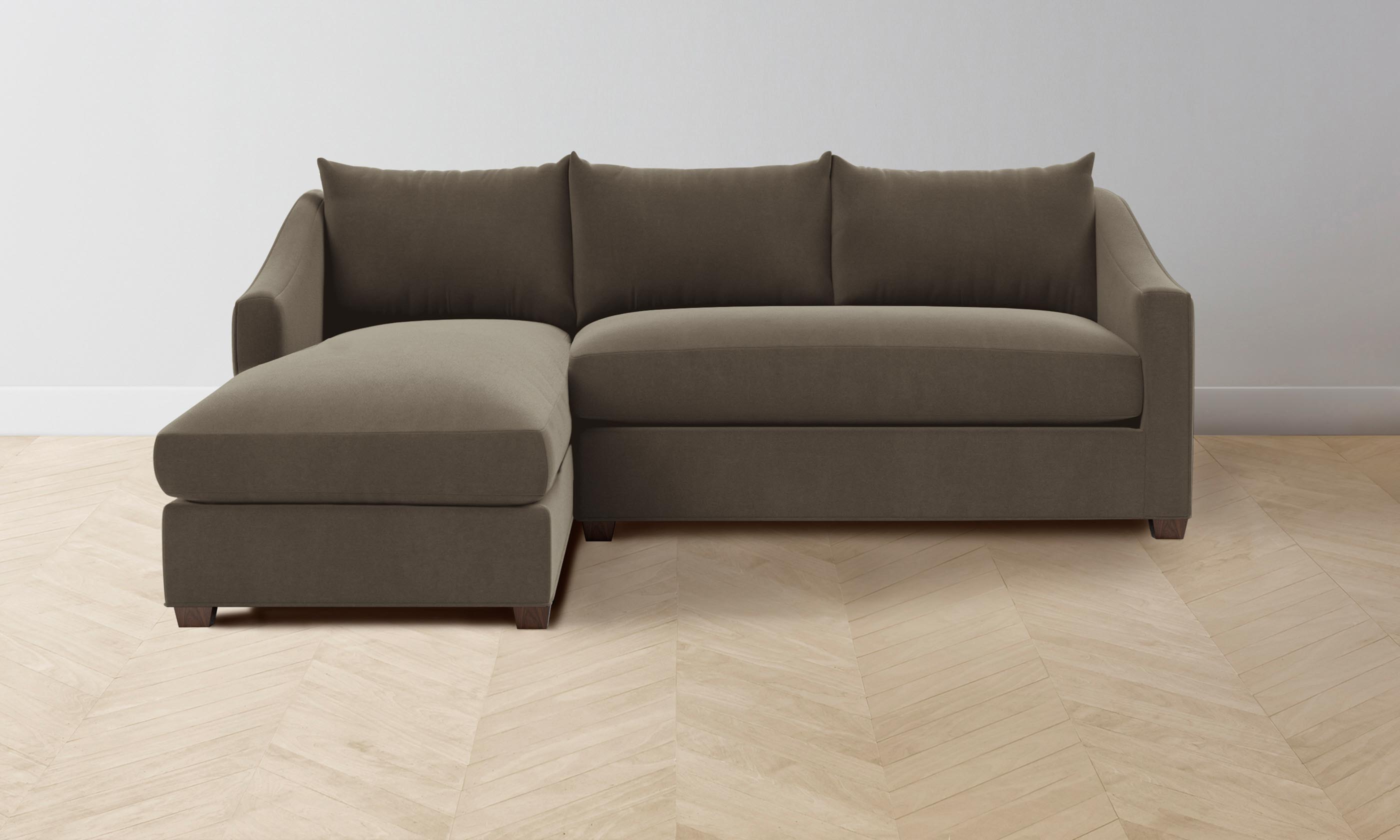 The Sullivan Sectional - Mohair Mink - Image 5