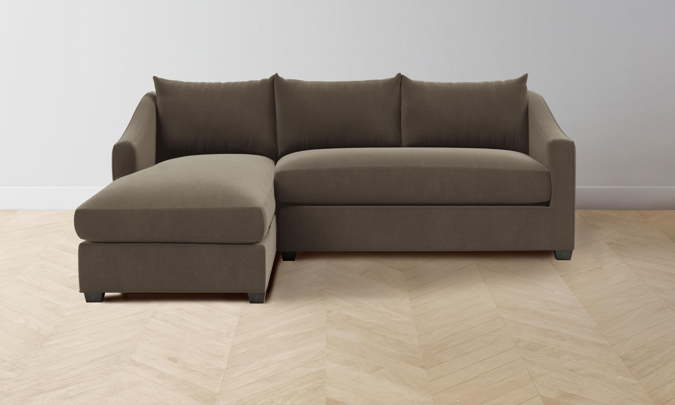 The Sullivan Sectional - Mohair Mink - Image 7