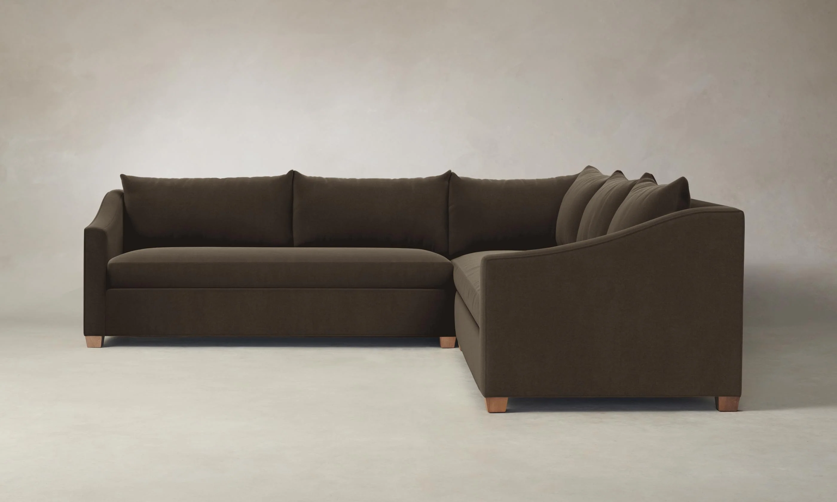 The Sullivan Sectional - Mohair Mink - Image 9