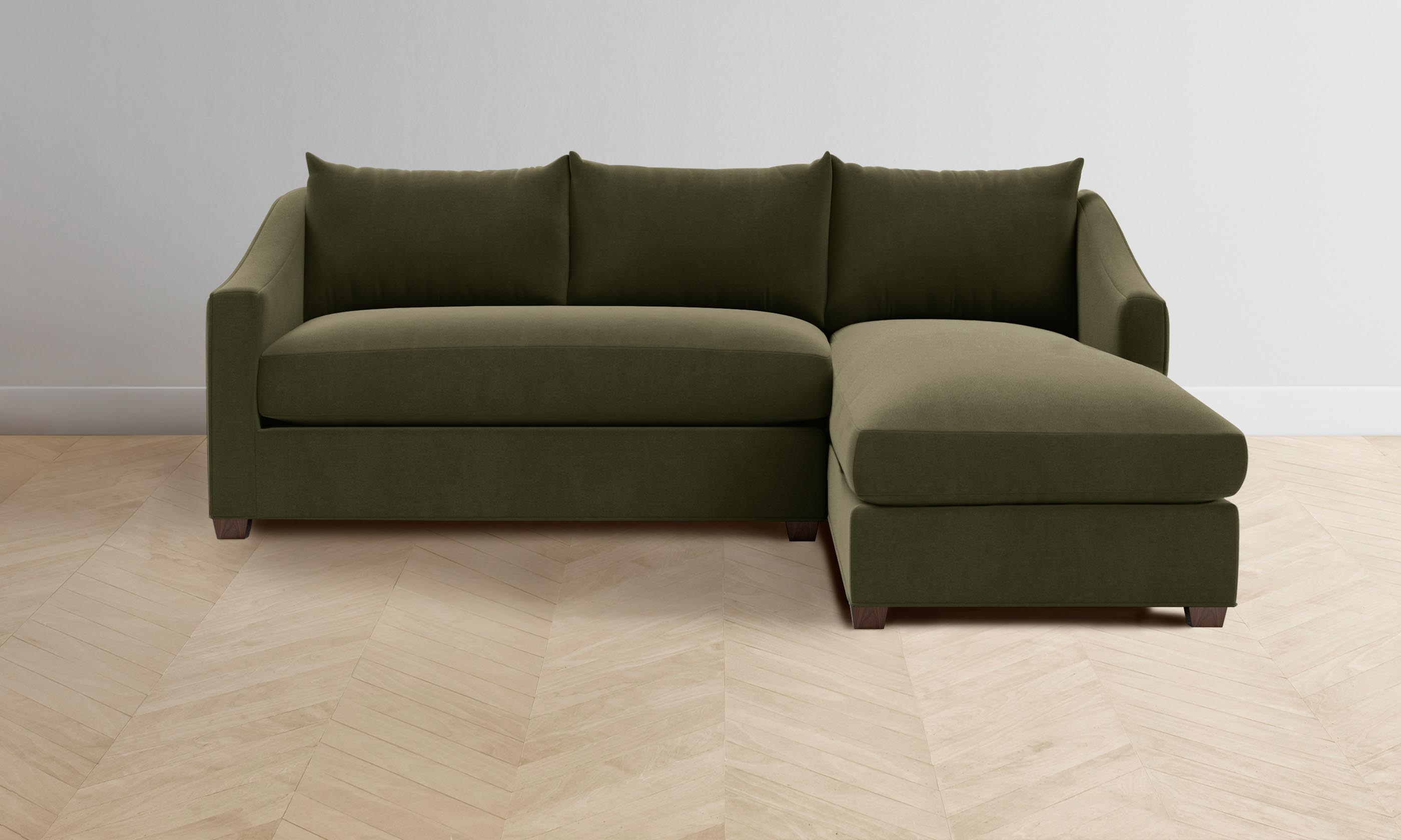The Sullivan Sectional - Mohair Moss - Image 6