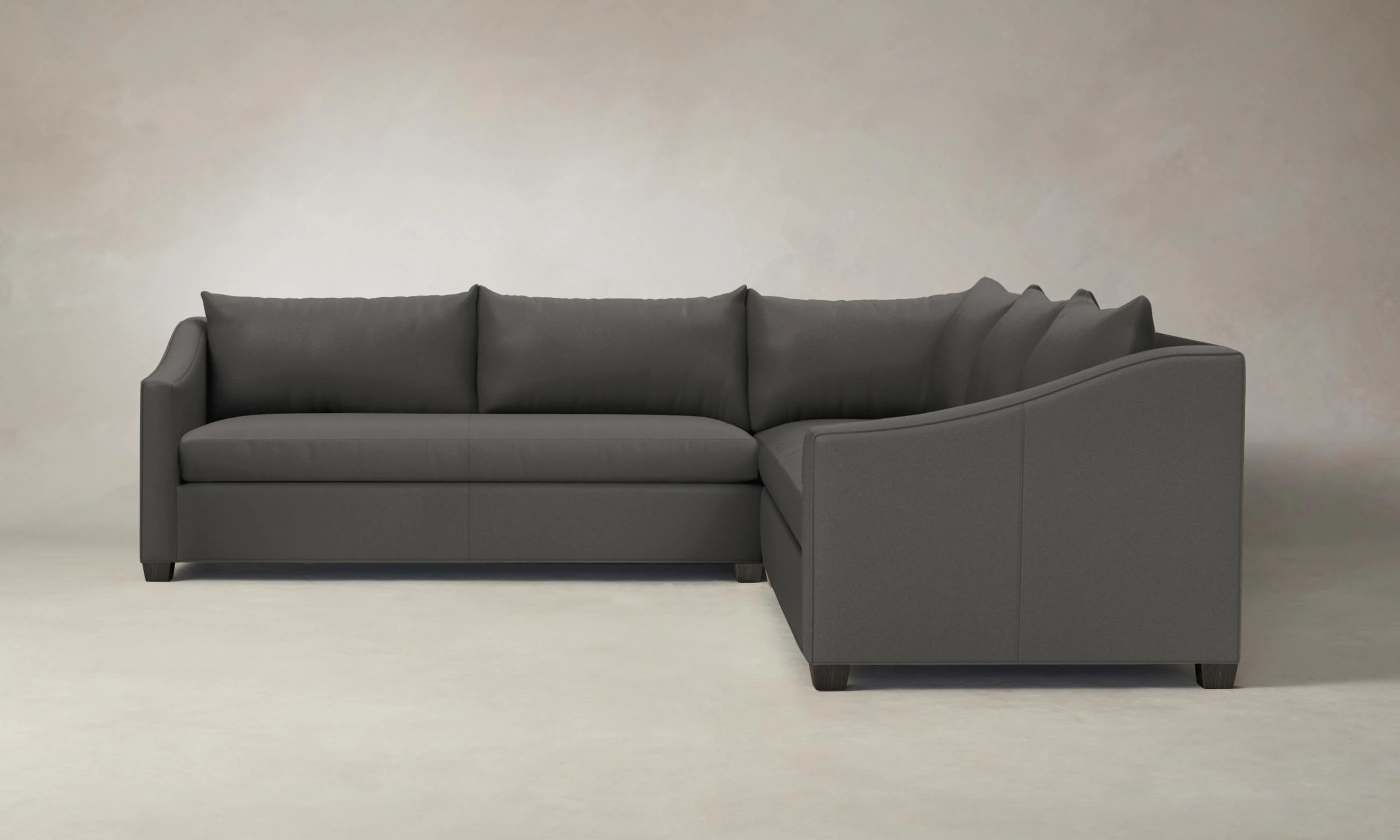 The Sullivan Sectional - Pebbled Leather Ash - Image 12