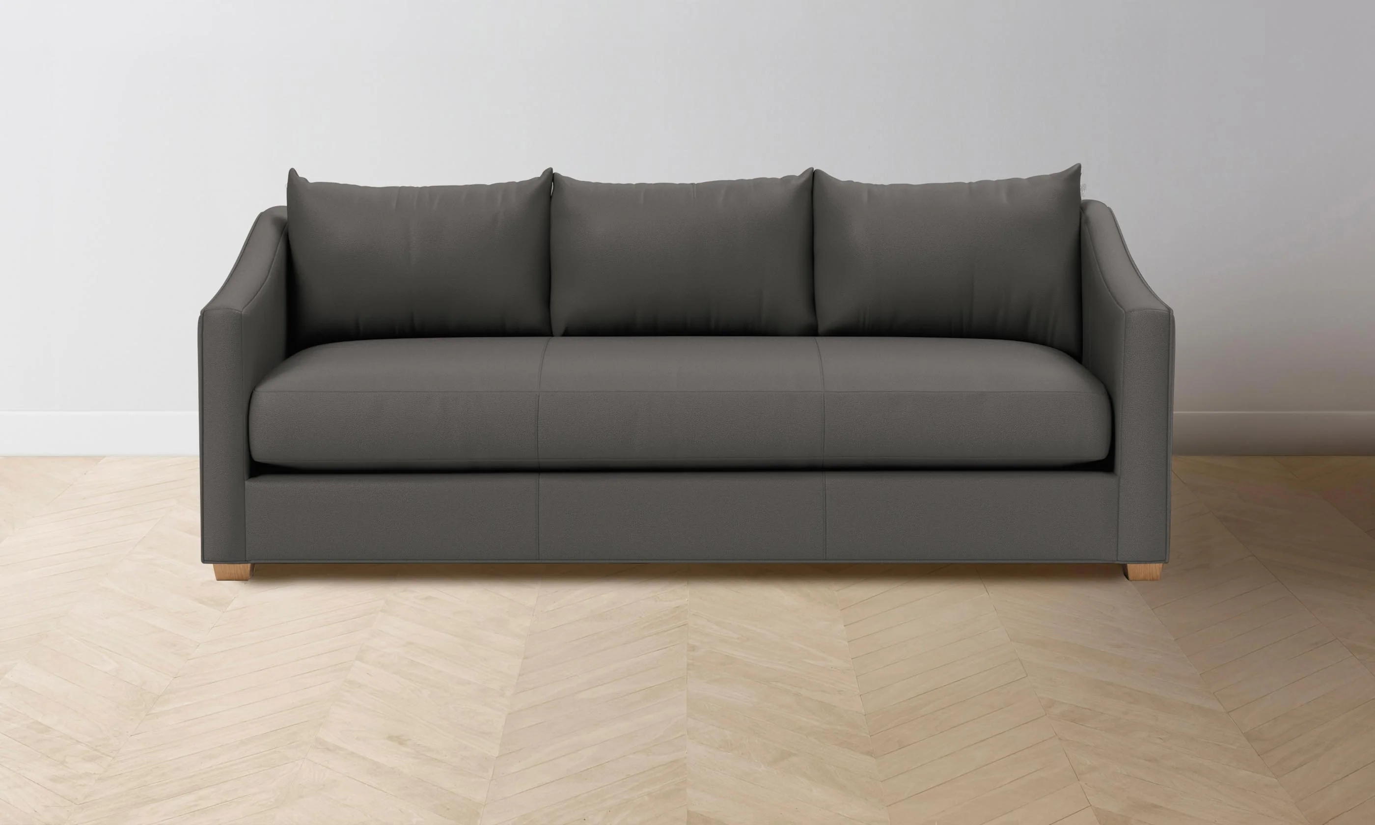 The Sullivan Sectional - Pebbled Leather Ash - Image 13