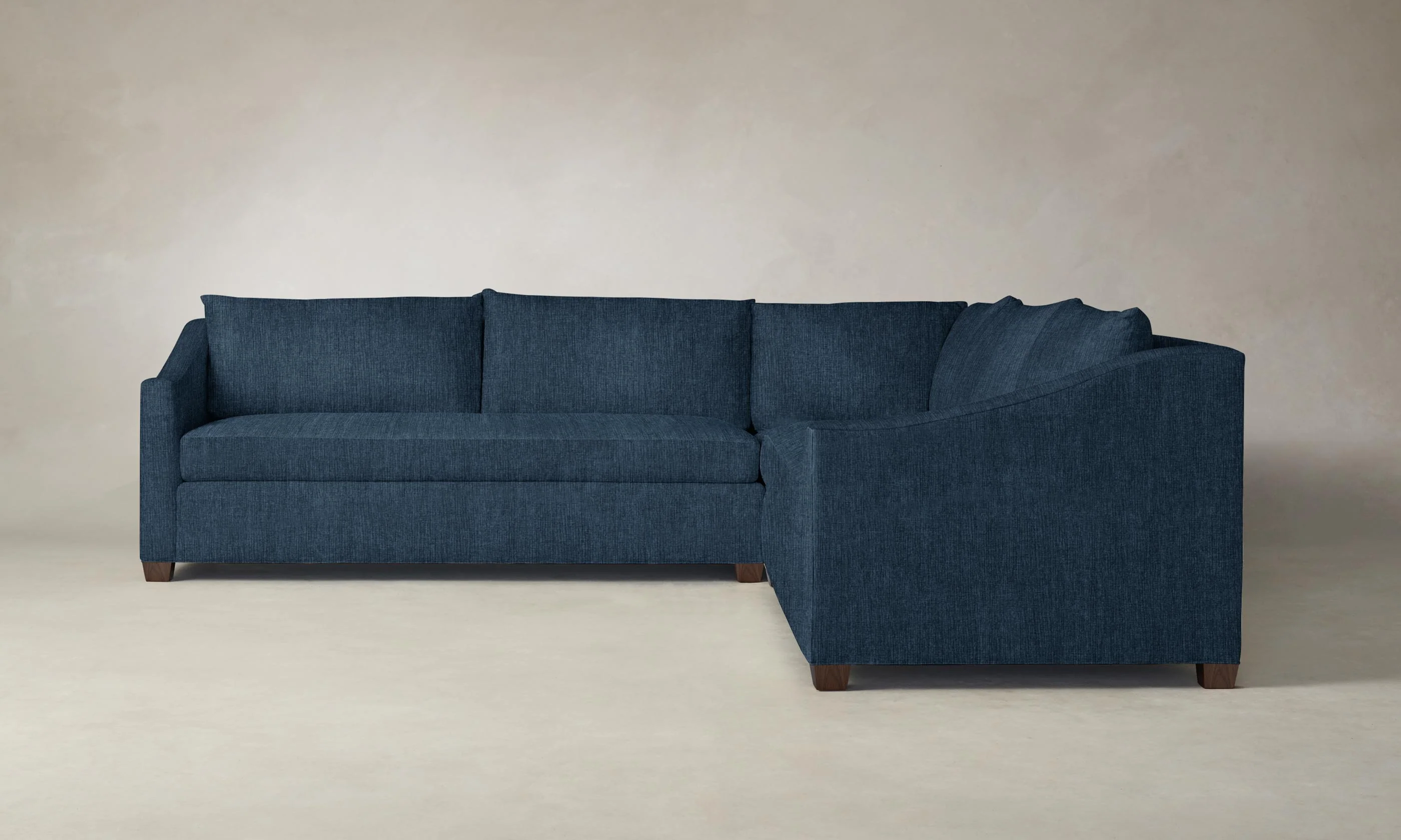 The Sullivan Sectional - Performance Tweed Denim - Image 11