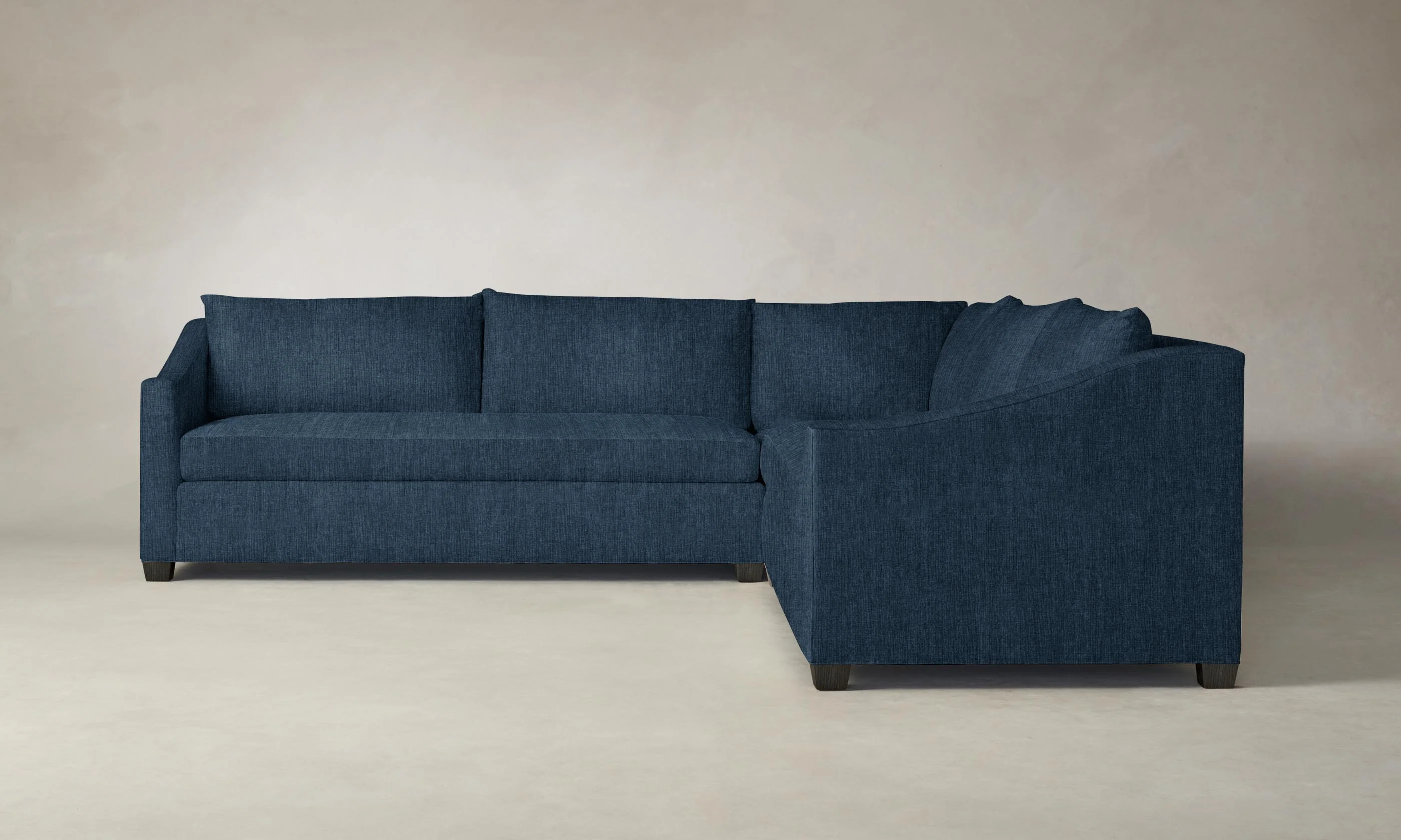 The Sullivan Sectional - Performance Tweed Denim - Image 12
