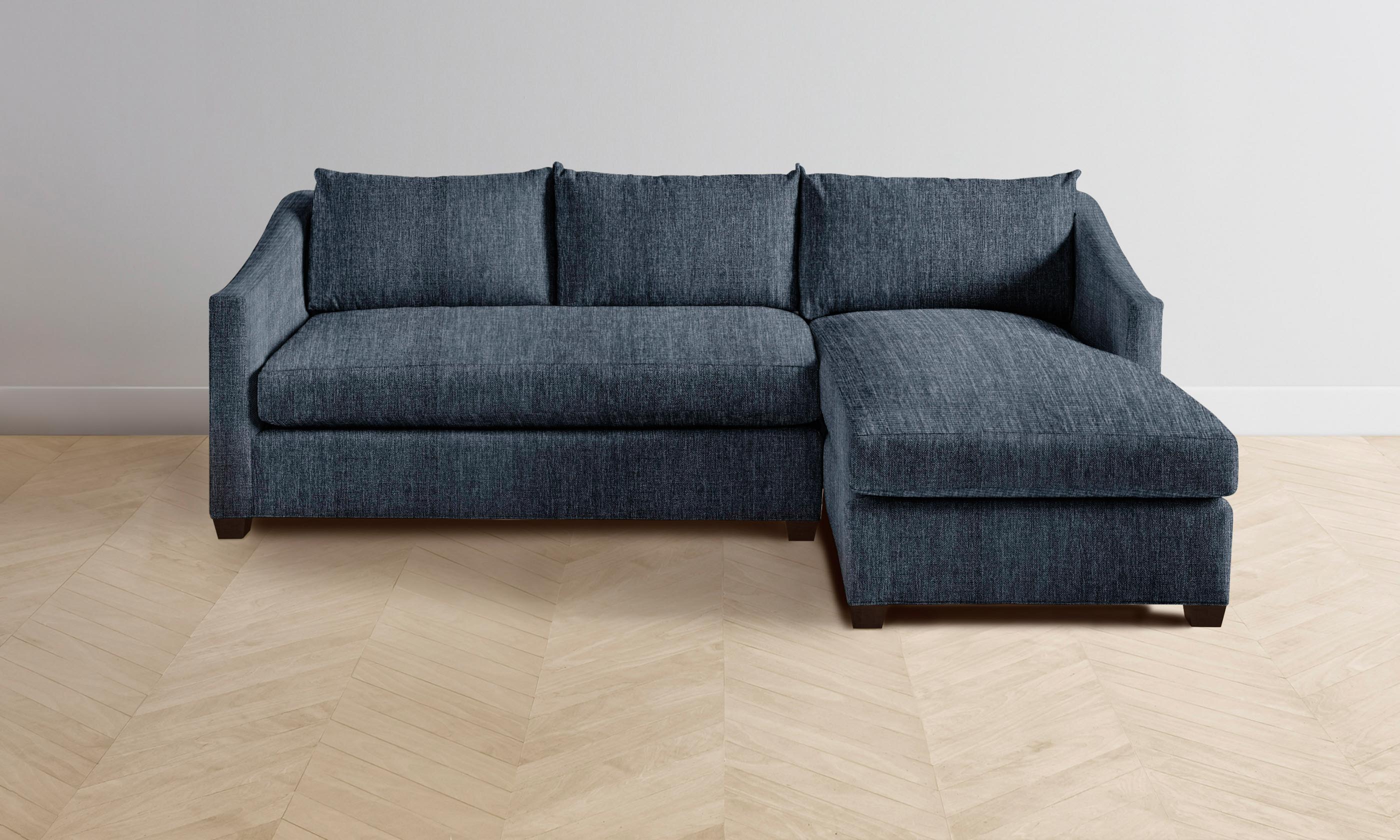 The Sullivan Sectional - Performance Tweed Denim - Image 6